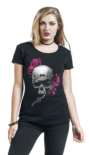 Gothicana by EMP Teschi t-shirt nera 3XL donna