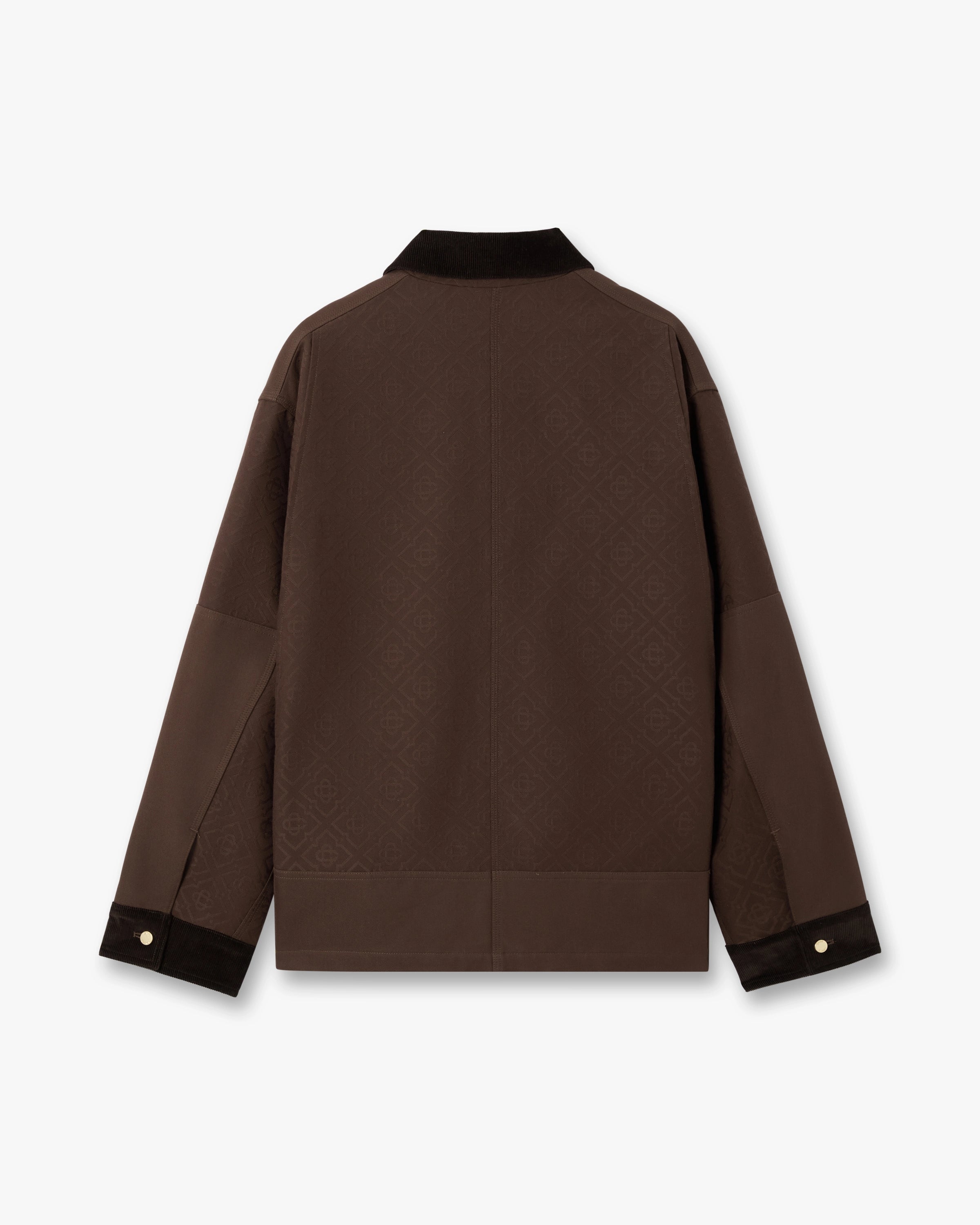 Casablanca Workwear Safari giacca safari marrone cotone