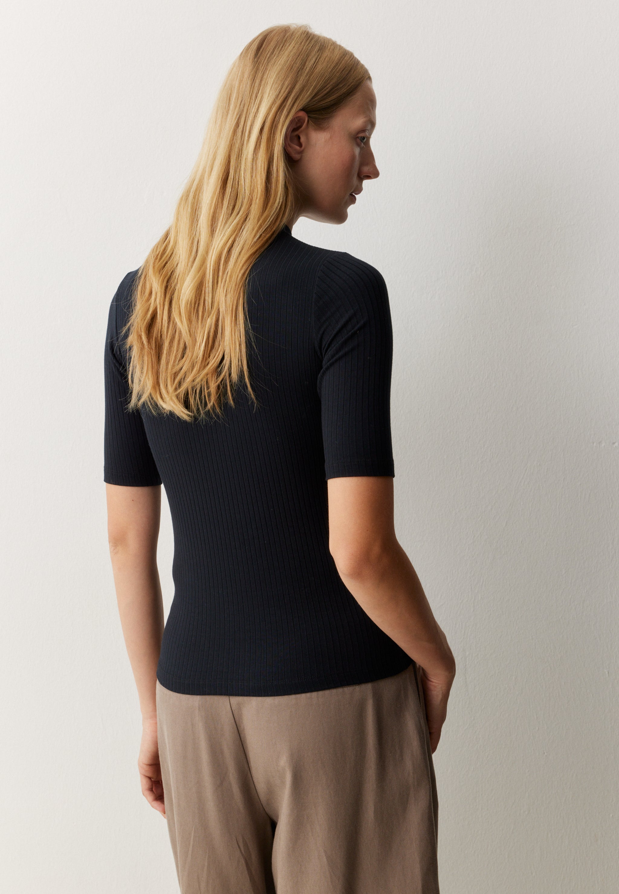 Recolution Dandelion t-shirt donna nera viscosa