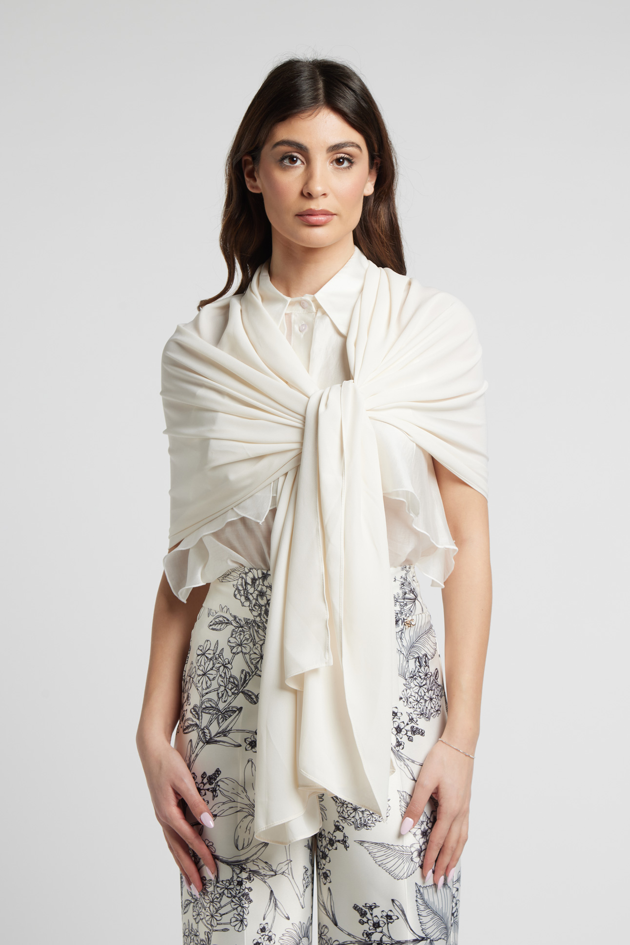 Sarah Chole 15659 Stola Doppia Georgette