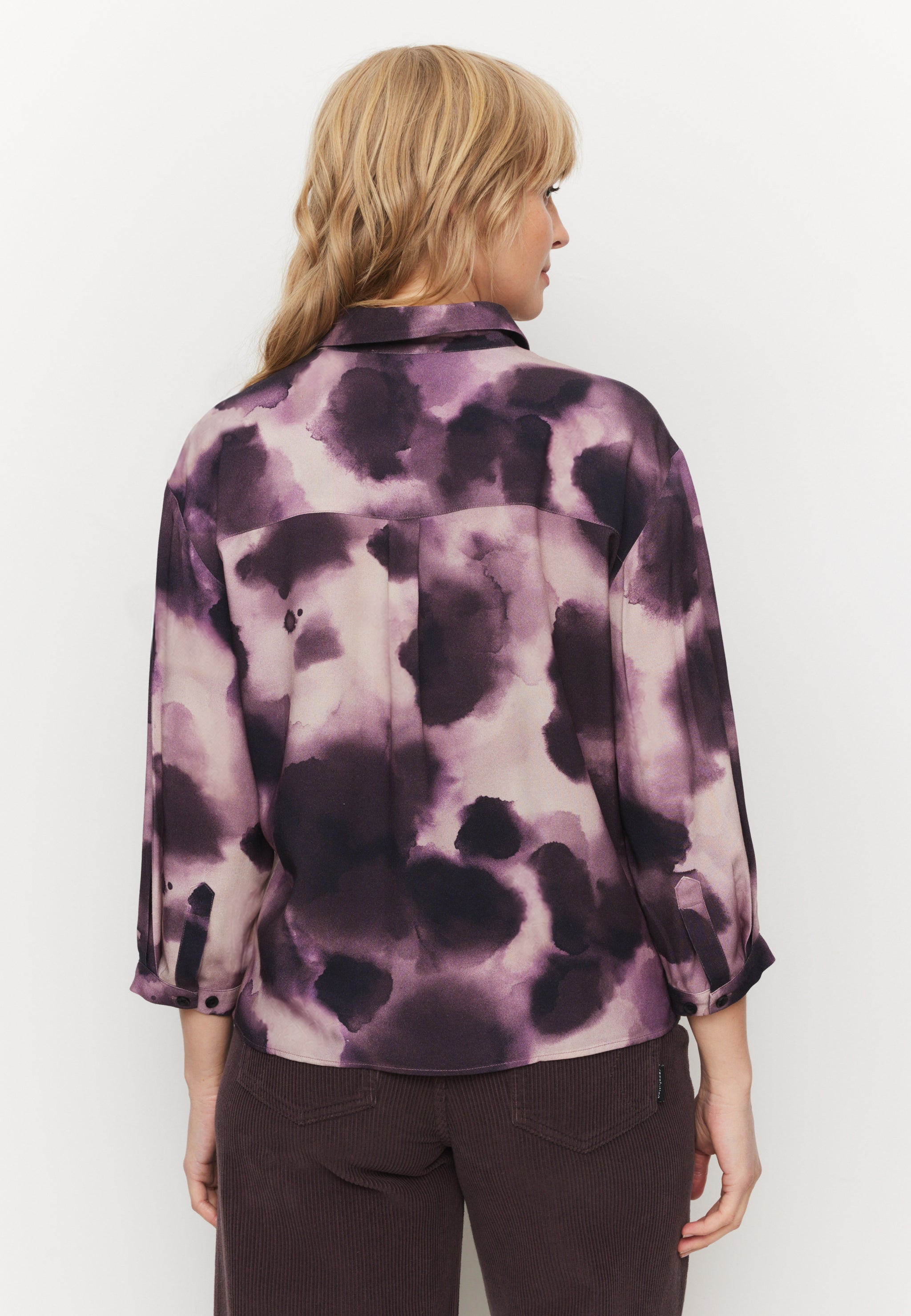 Recolution Cypress Waterdrop camicia donna uva viscosa
