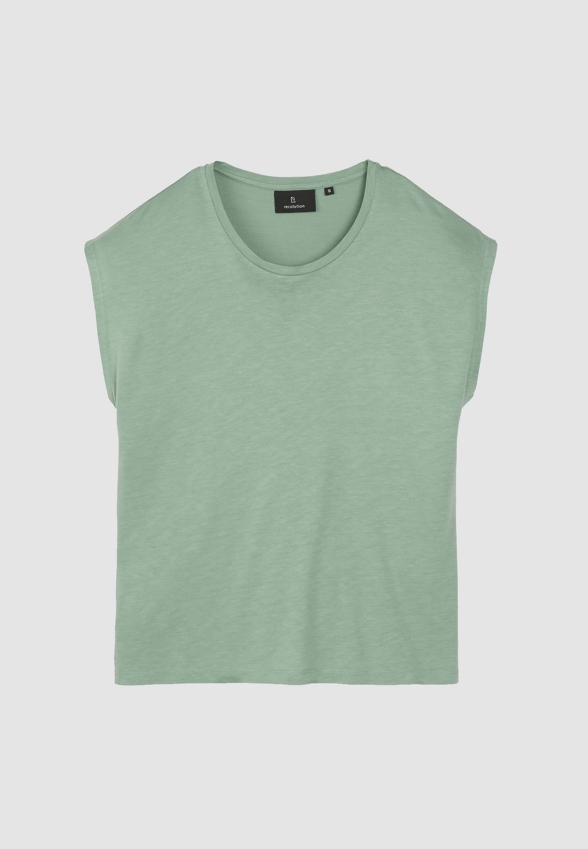 Recolution Mithila t-shirt verde salvia viscosa