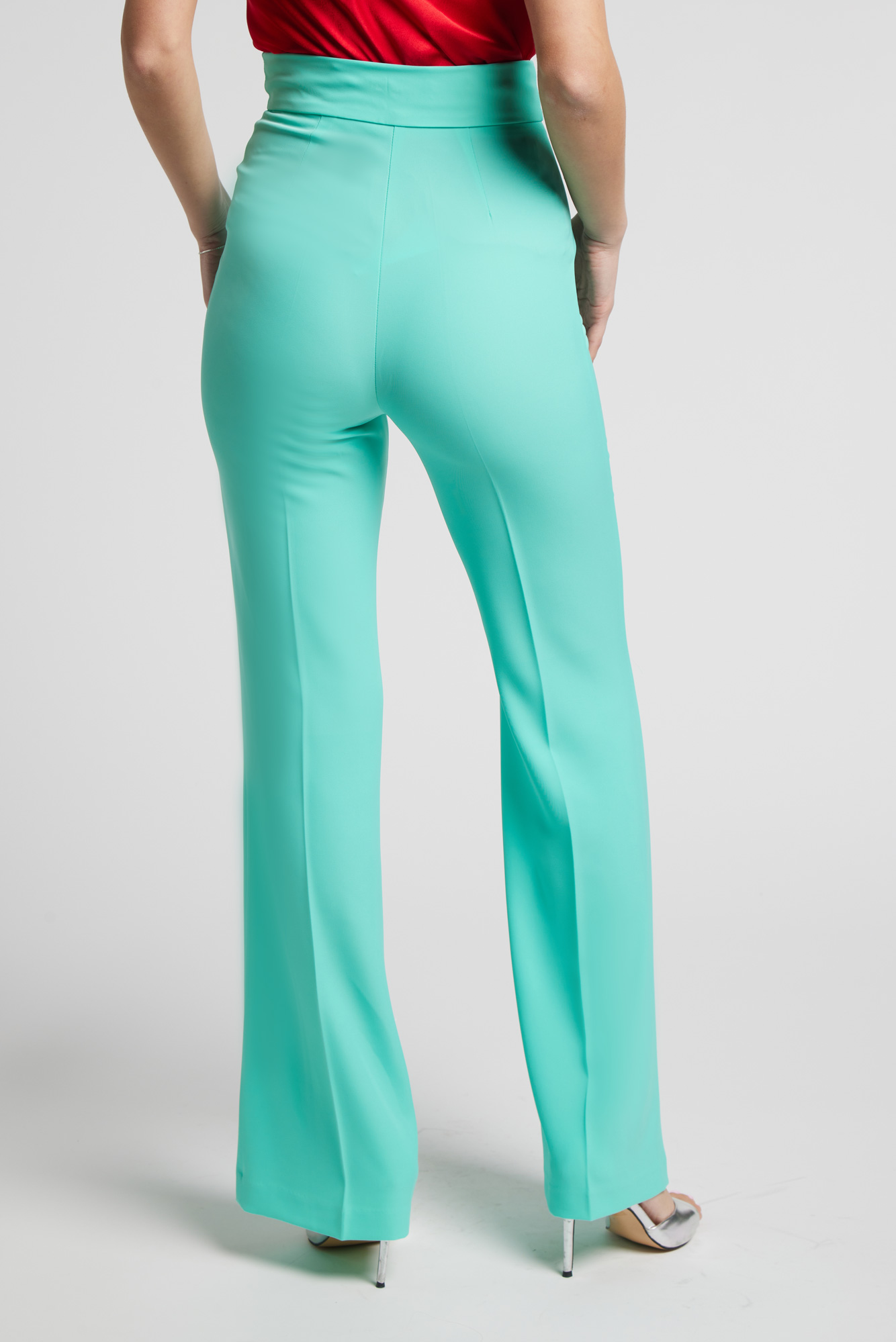 Sarah Chole 26996 Manofluida pantaloni fluidi elasticizzati