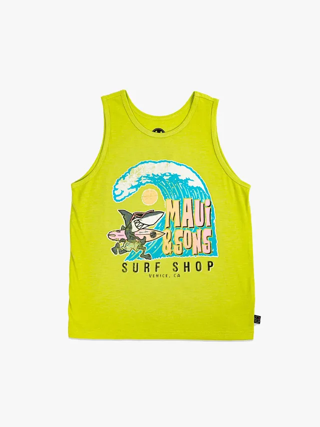 Maui and Sons Surf Shop Canotta Bambino Lime