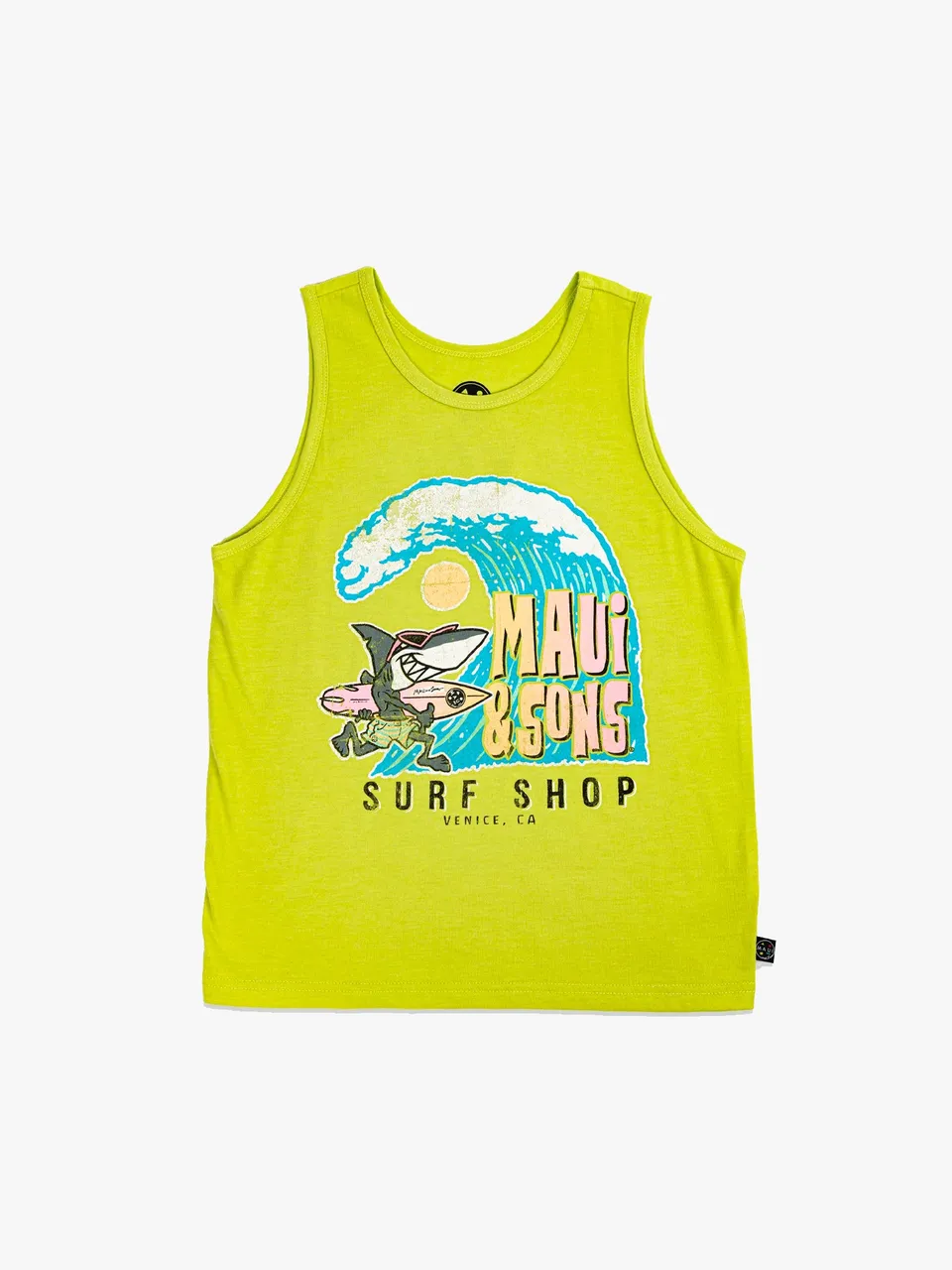 Maui and Sons Surf Shop Canotta Bambino Lime