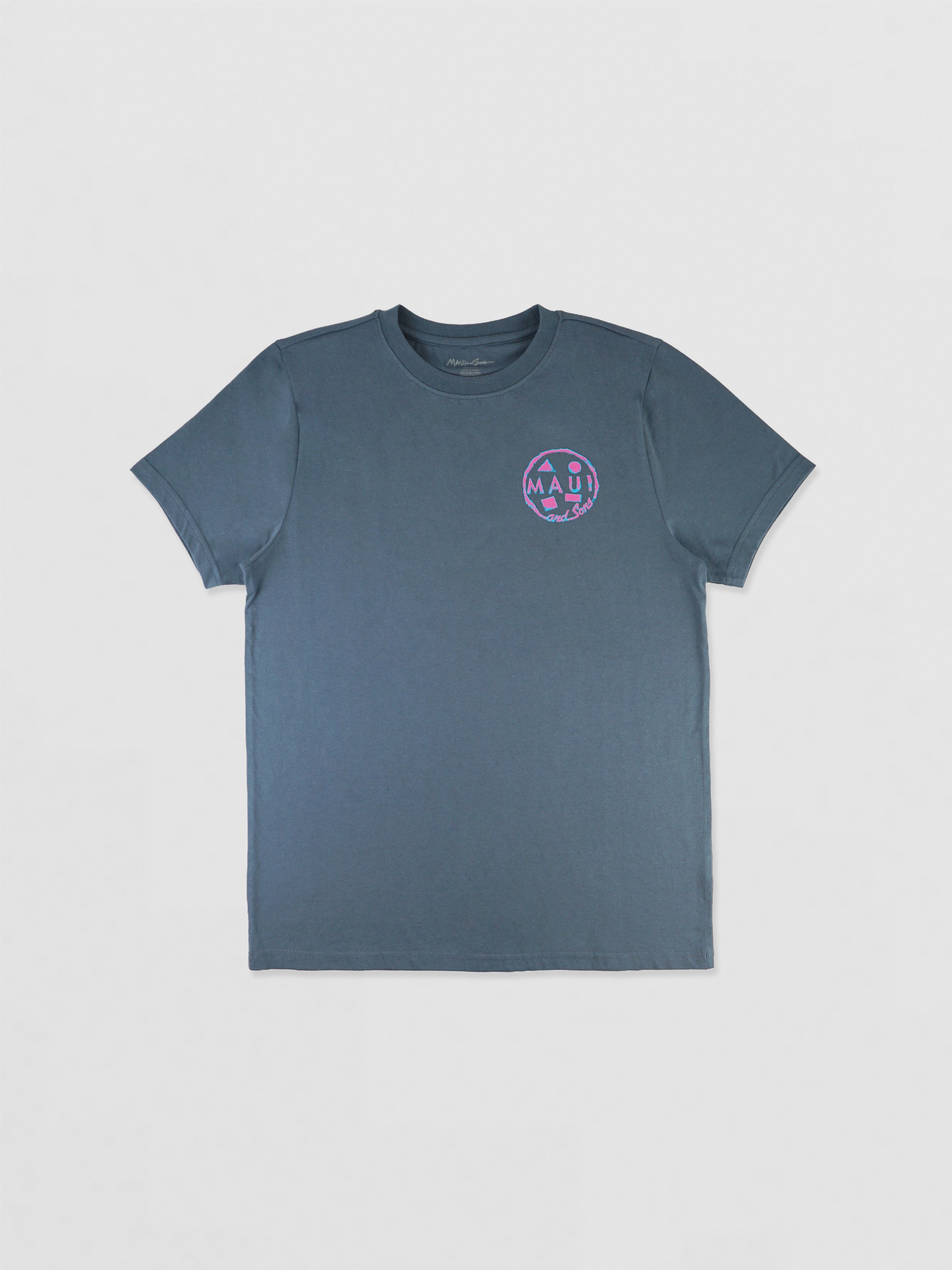 Maui and Sons Rad Cookie t-shirt cotone indaco