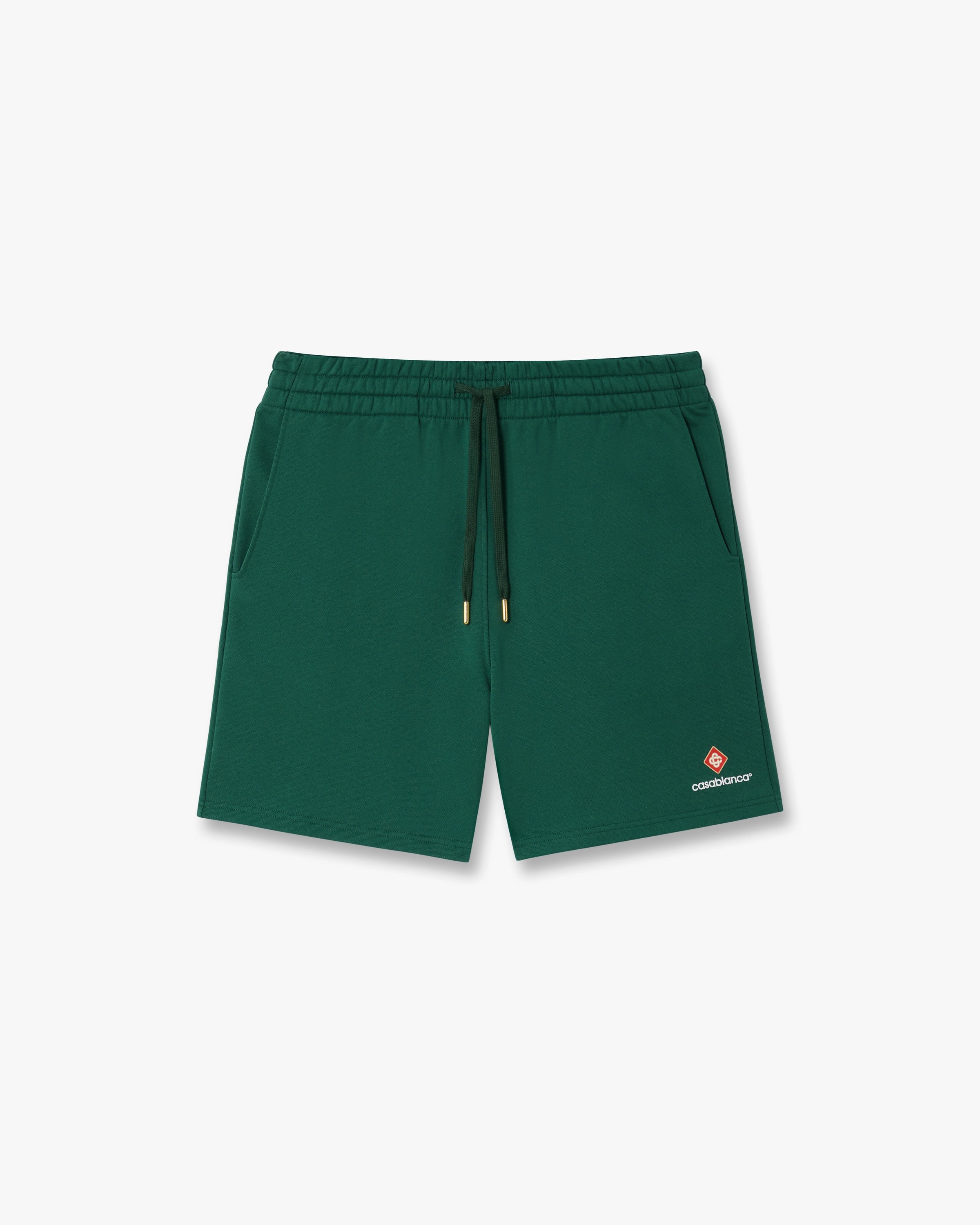 Casablanca Sport Type pantaloncini tuta verdi cotone