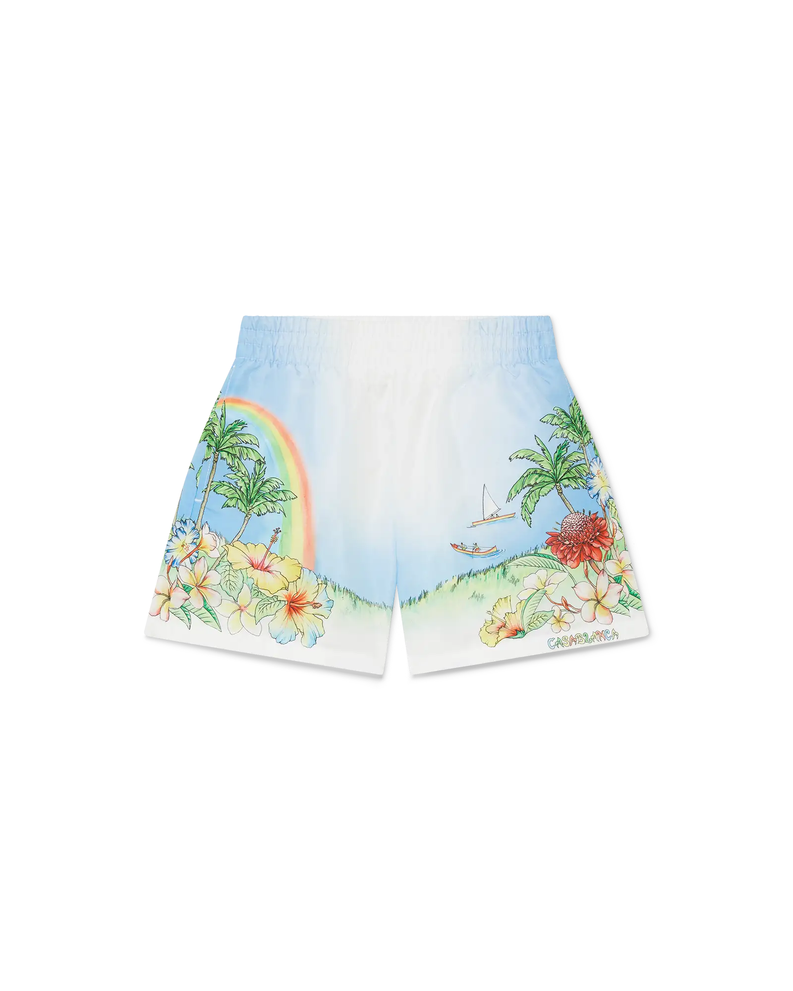 Casablanca Aloha shorts mare bambino multicolore