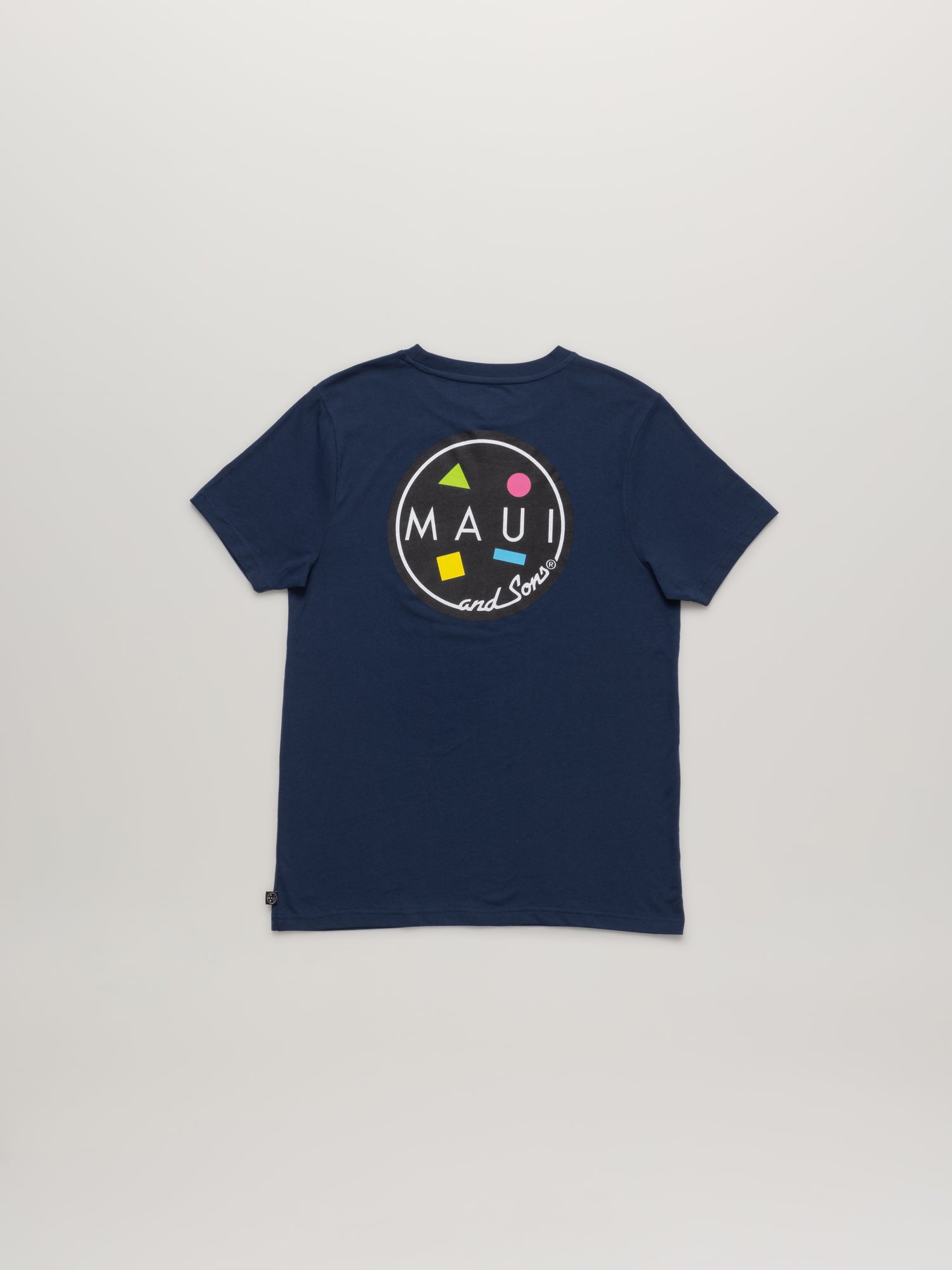 Maui and Sons Classic Cookie Logo maglietta nera cotone
