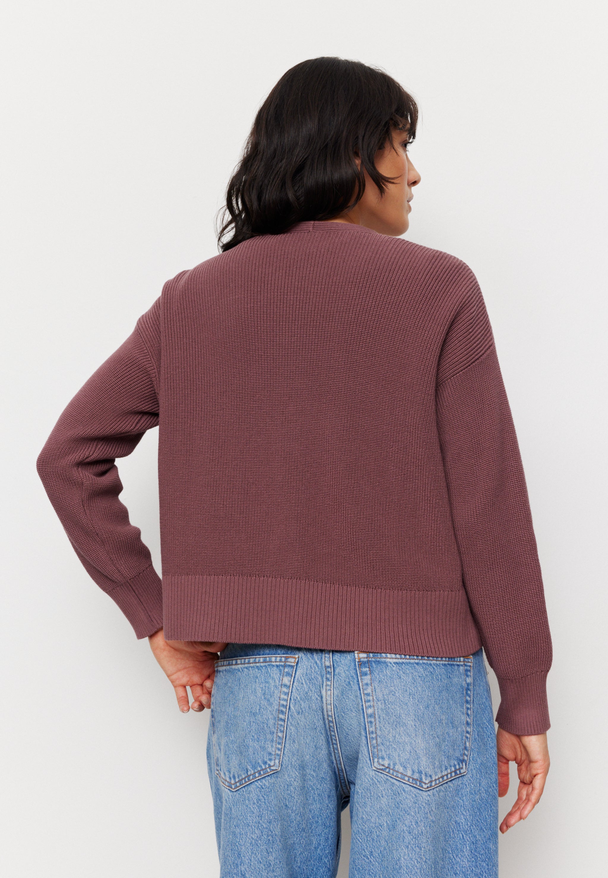 Recolution Moringa cardigan cotone bio bacca comodo