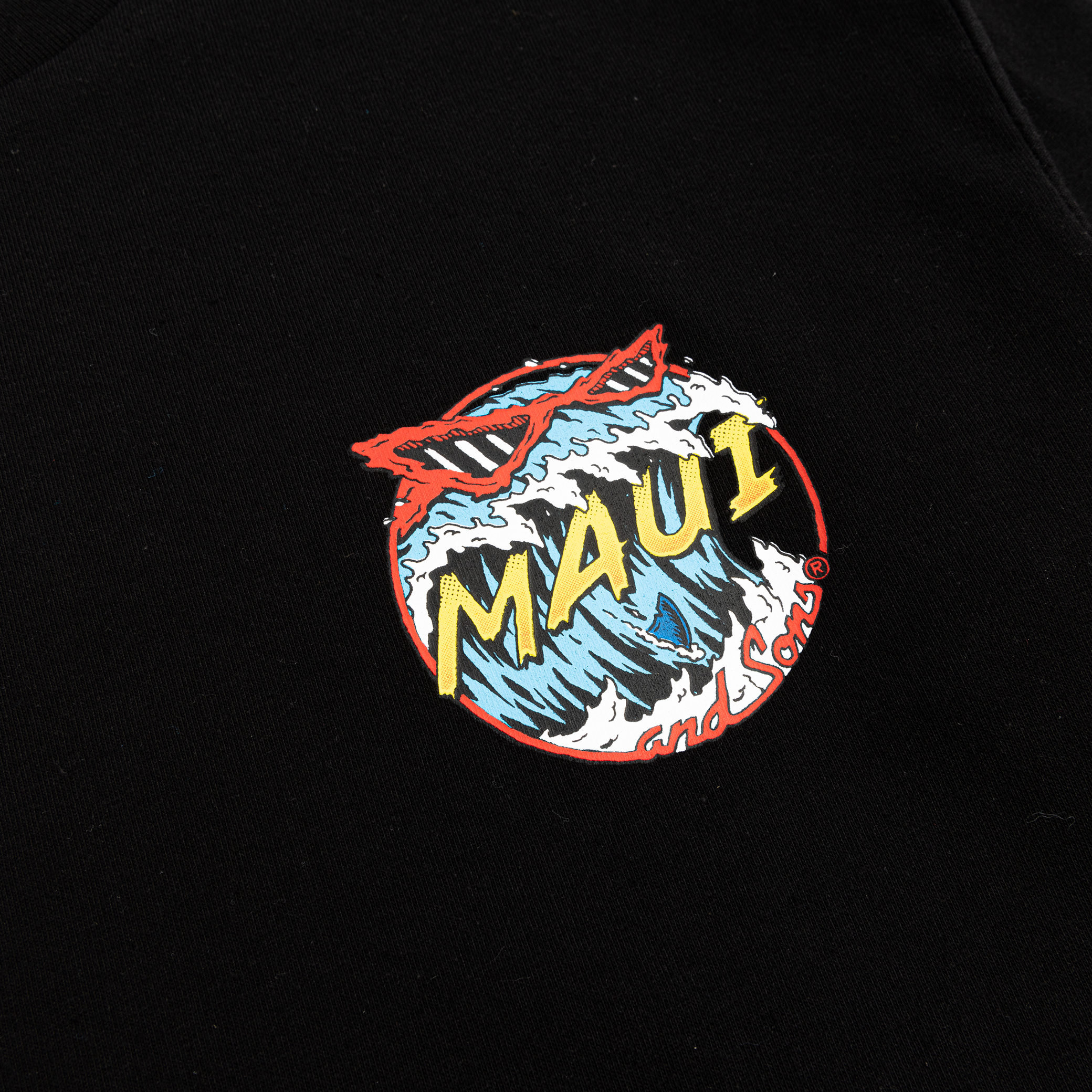 Maui and Sons Bite Me maglia manica lunga bambino nero cotone