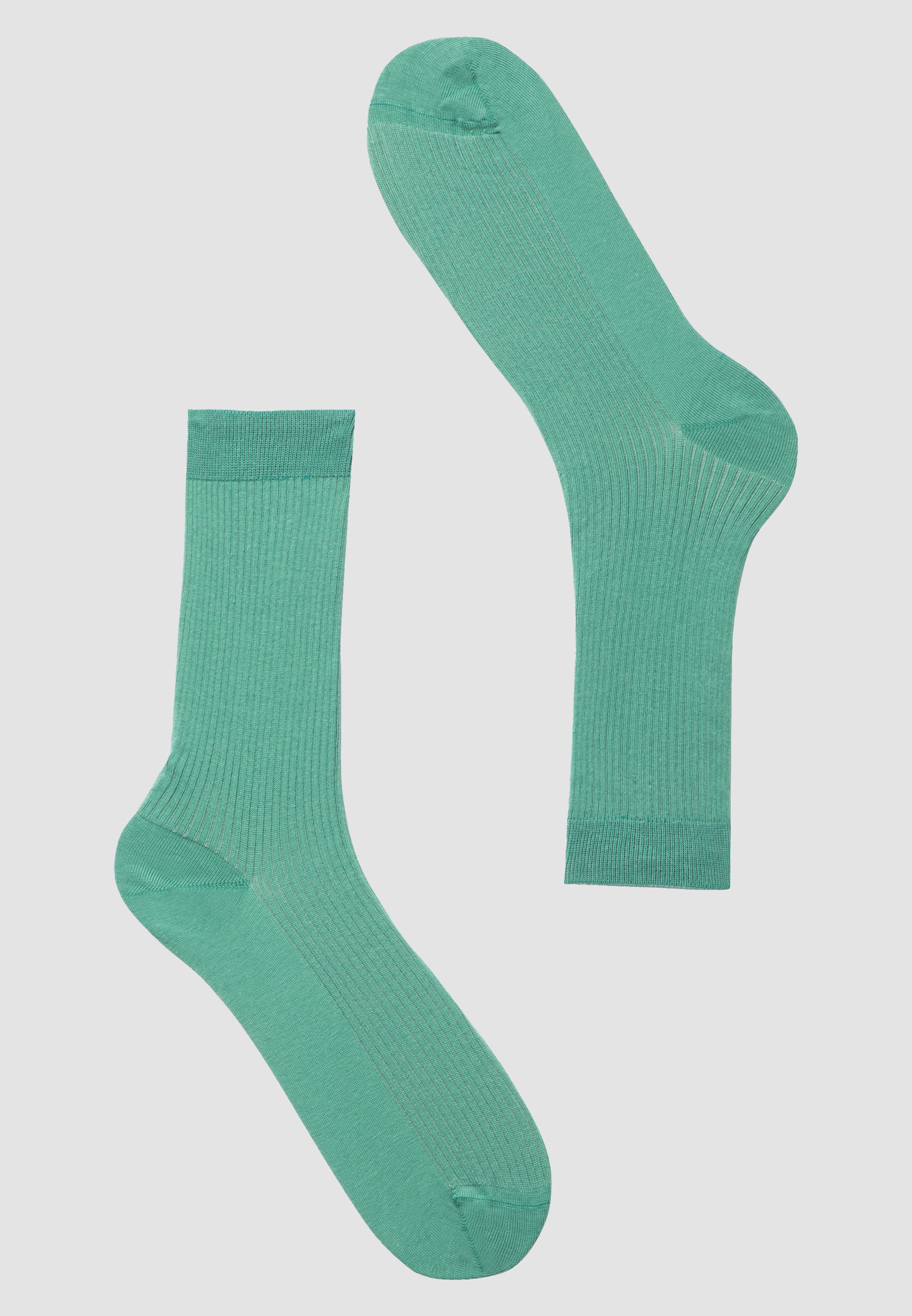 Recolution Herb calzini verde smeraldo cotone bio