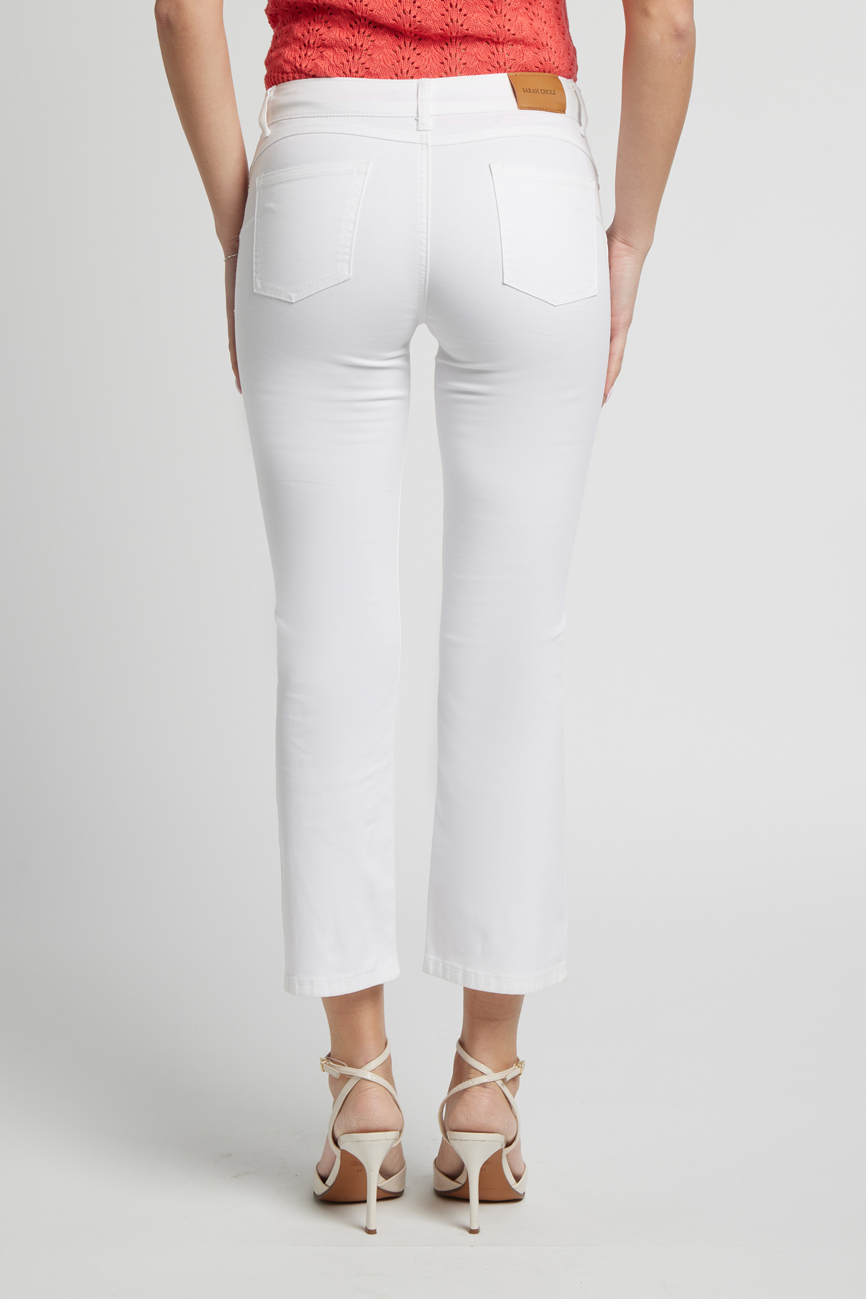 Sarah Chole SJ8939 Cinque Tasche pantalone cotone