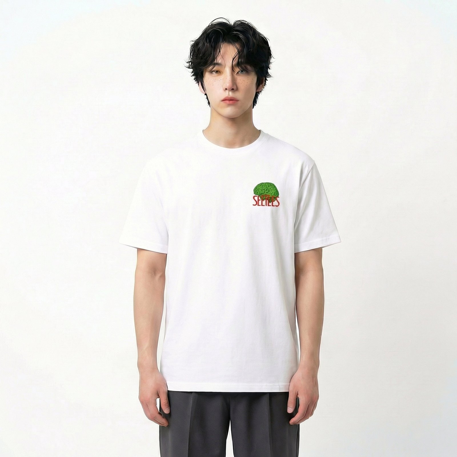 Seetees Glutted t-shirt stampa fronte retro