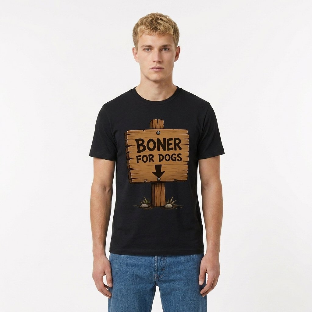 Seetees X Yubi Boner t-shirt fronte retro cotone