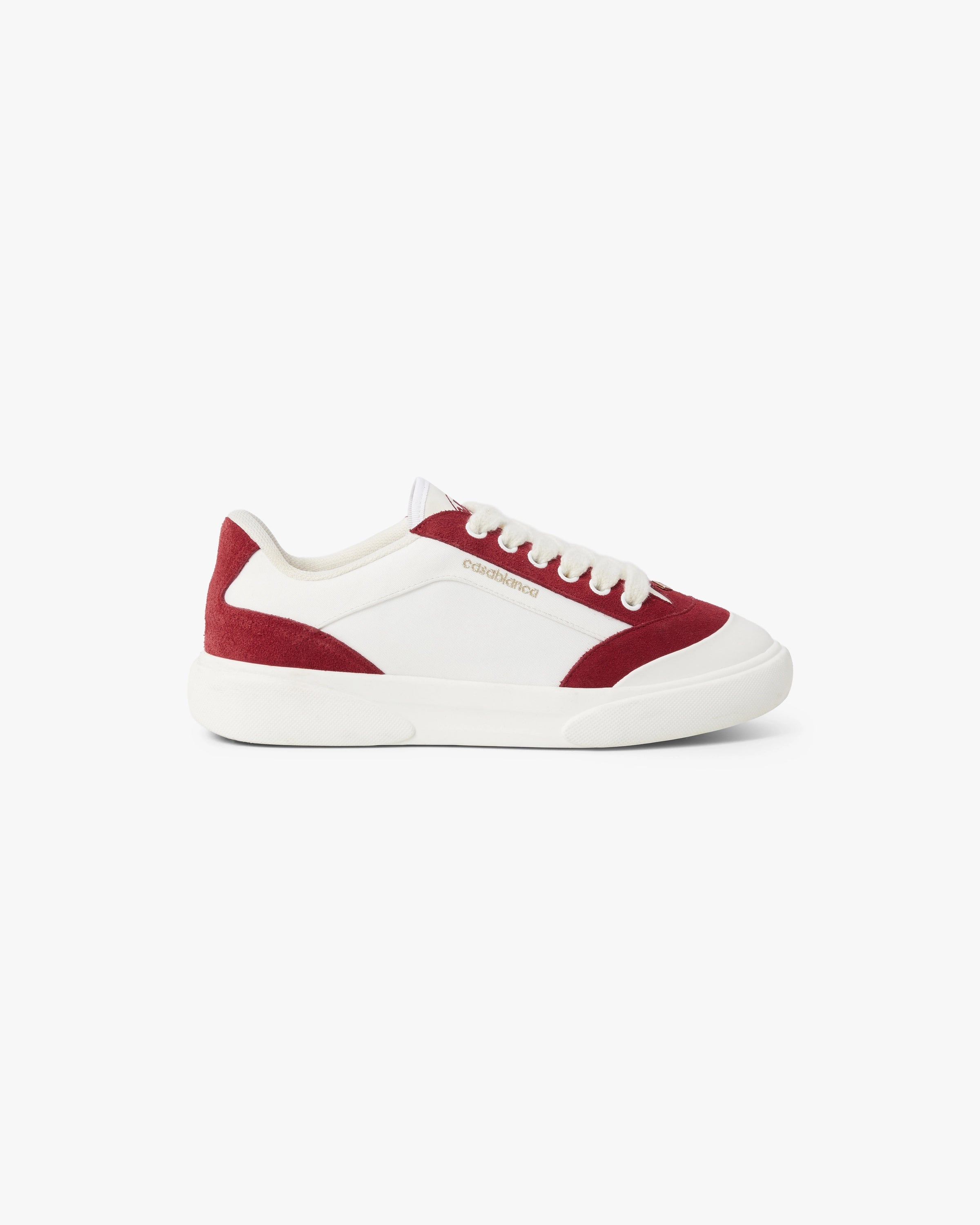 Casablanca Del Mar sneakers uomo bianco bordeaux pelle