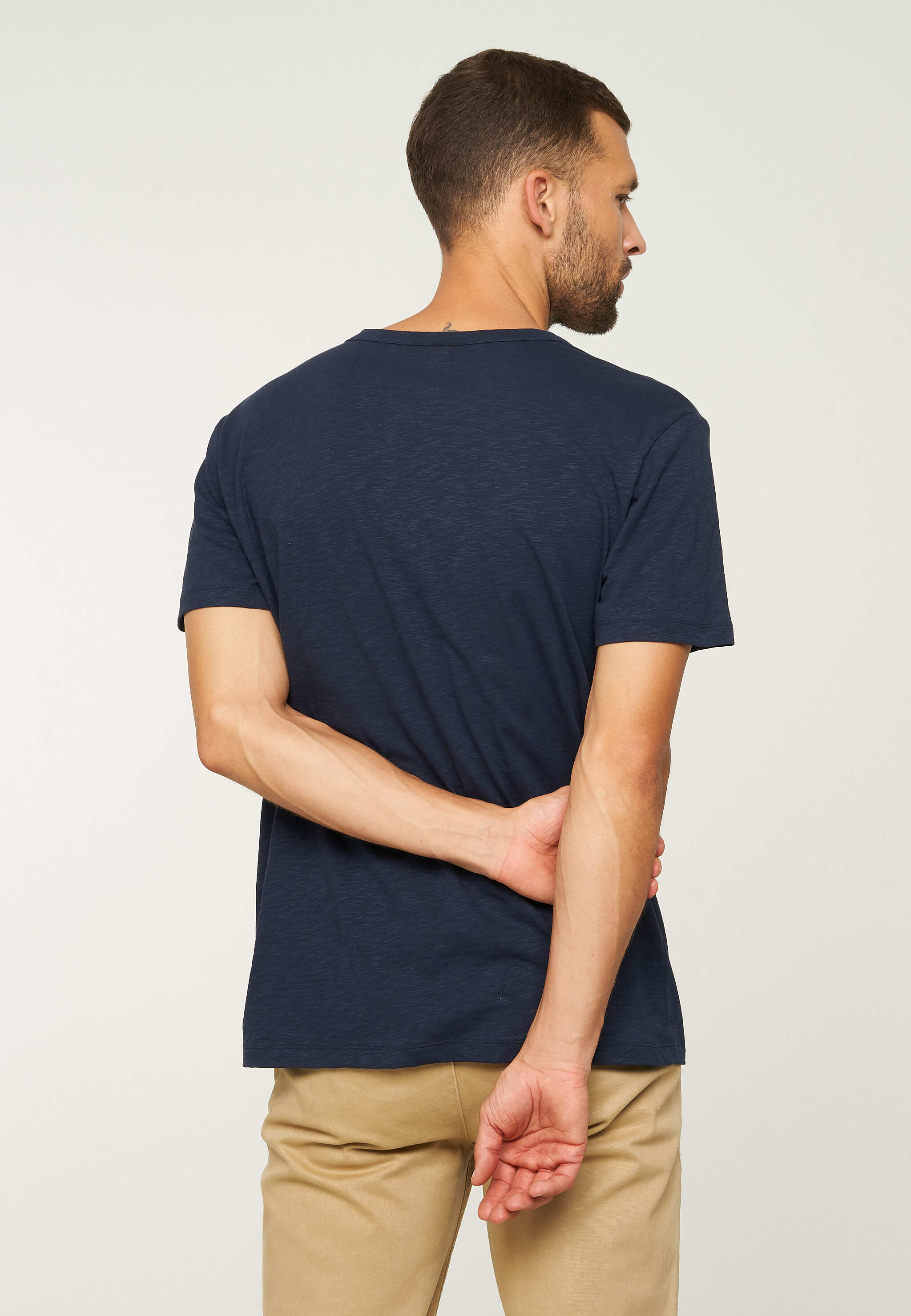Recolution BAY t-shirt blu navy cotone bio vestibilità comoda