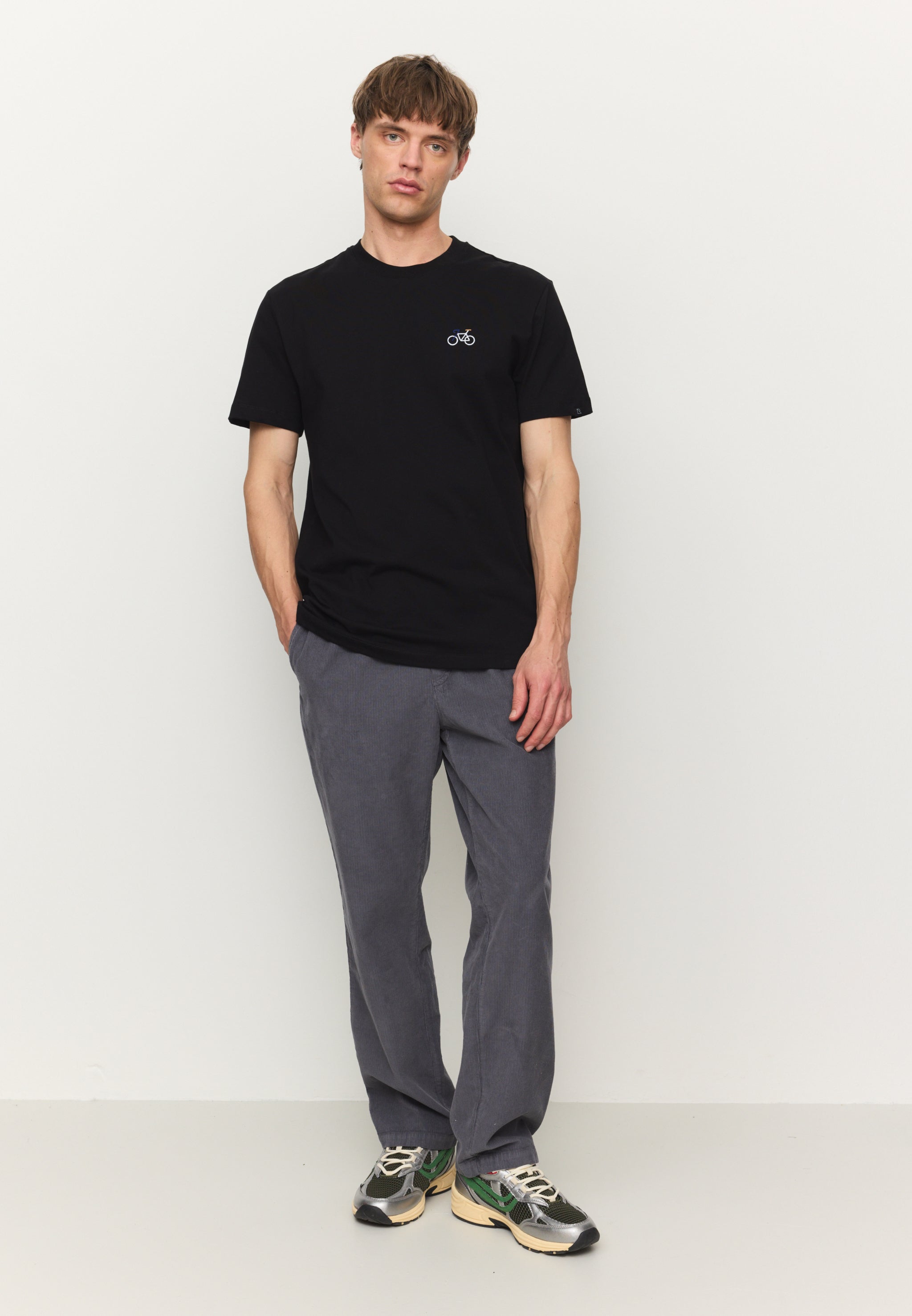 Recolution Agave Bike t-shirt black cotone bio