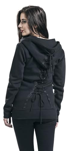 Gothicana by EMP giacca nera cappuccio 5XL gotica