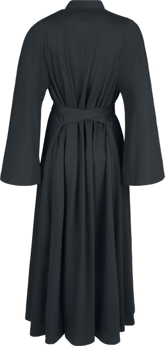 Gothicana by EMP accappatoio kimono XL nero french terry