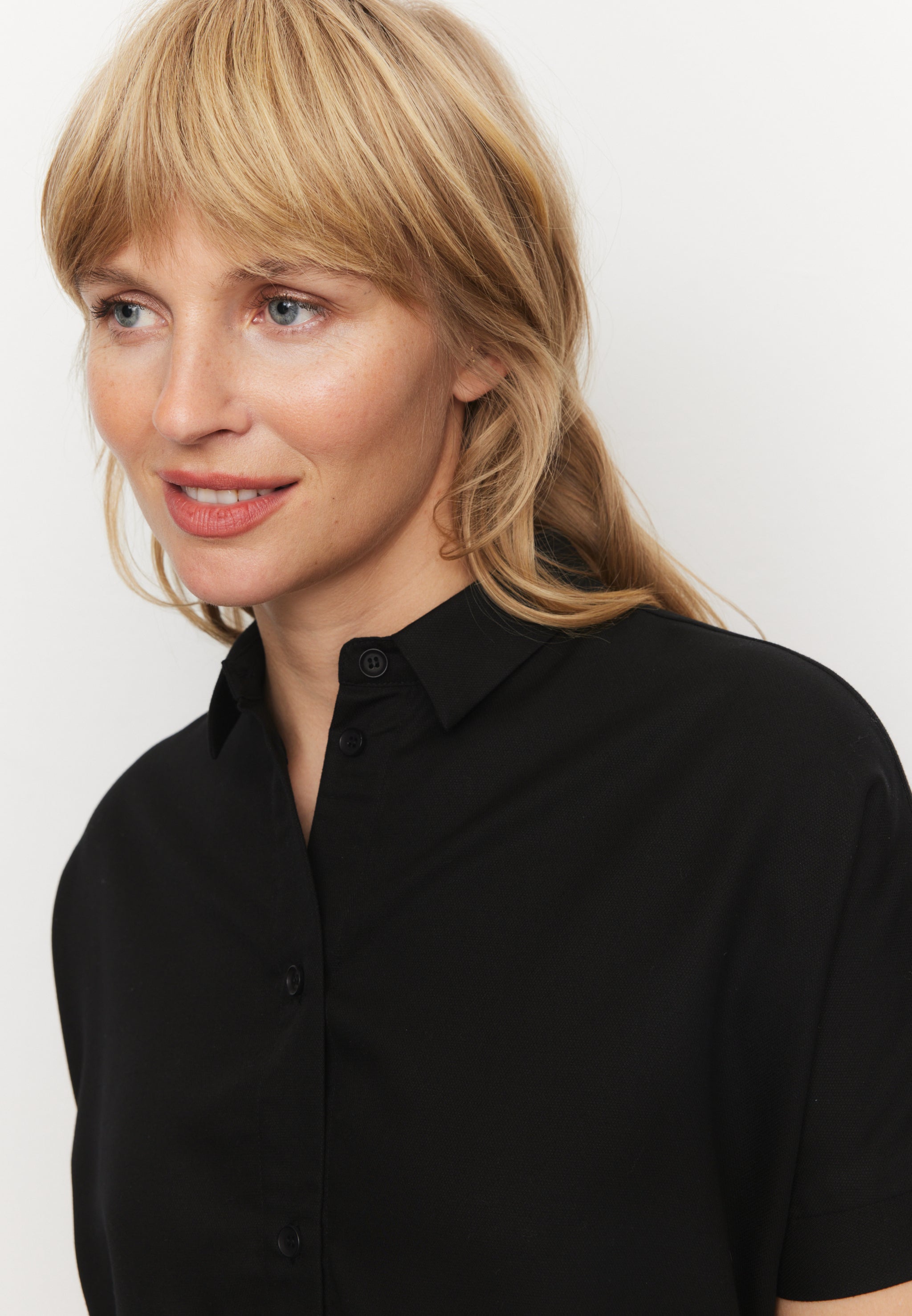 Recolution Lotus camicia nera lyocell Tencel
