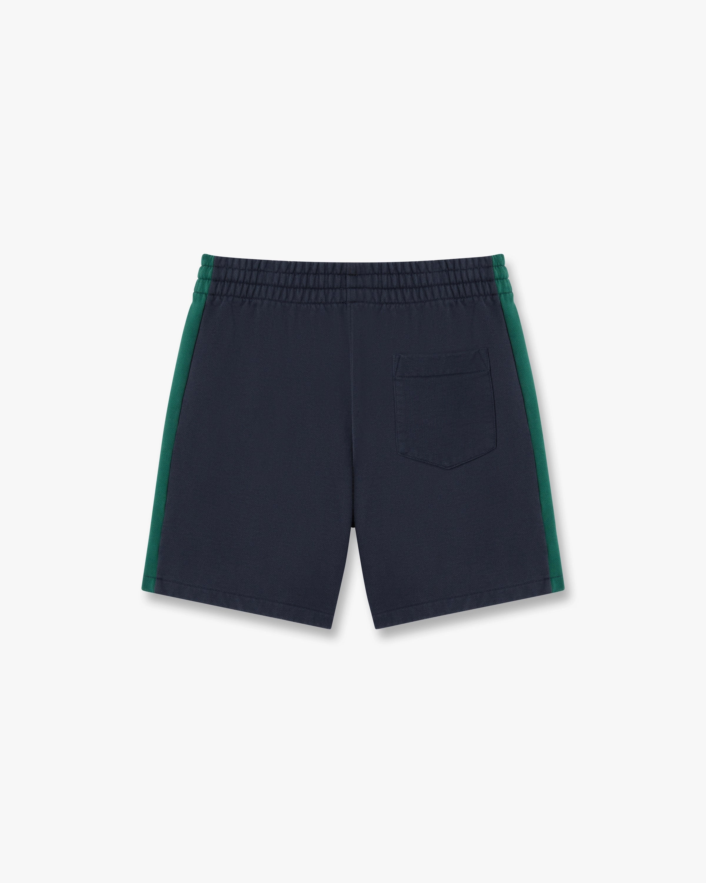 Casablanca Panelled pantaloncini blu cotone bio