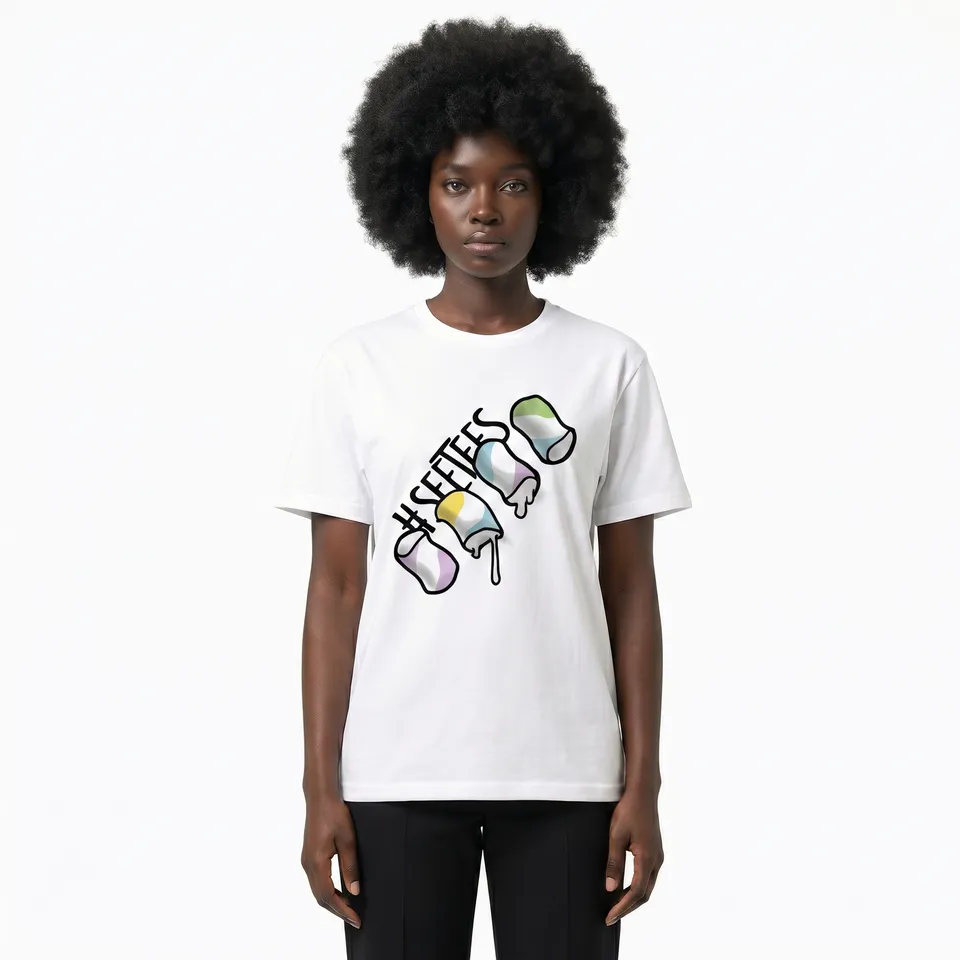 Seetees Dumas’ marshmallow t-shirt tema 1800