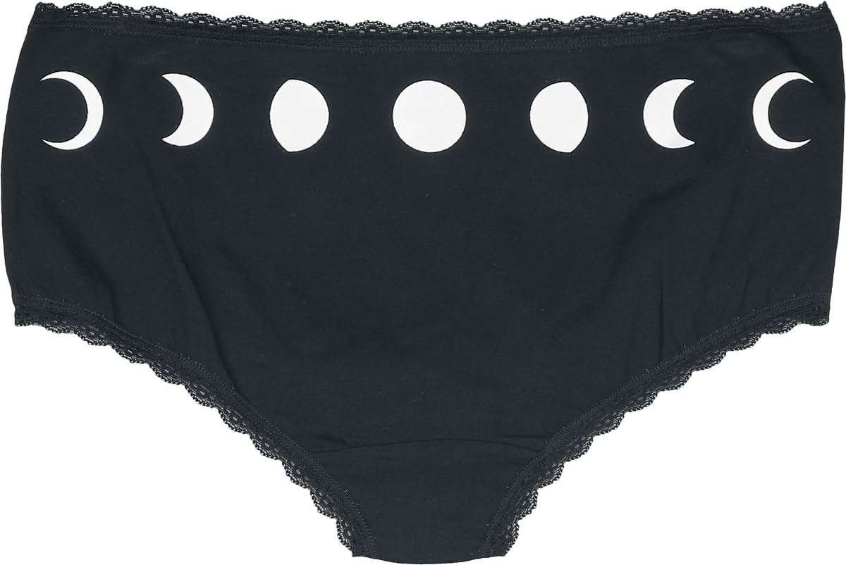 Gothicana by EMP Intimo donna nero 3 pezzi taglia M gotico