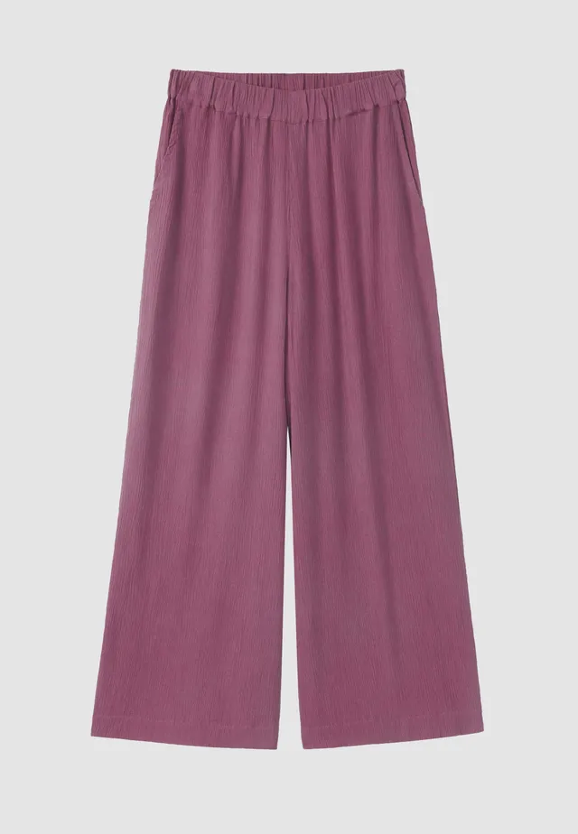Recolution Mandevilla pantaloni 7/8 dark tulip viscosa