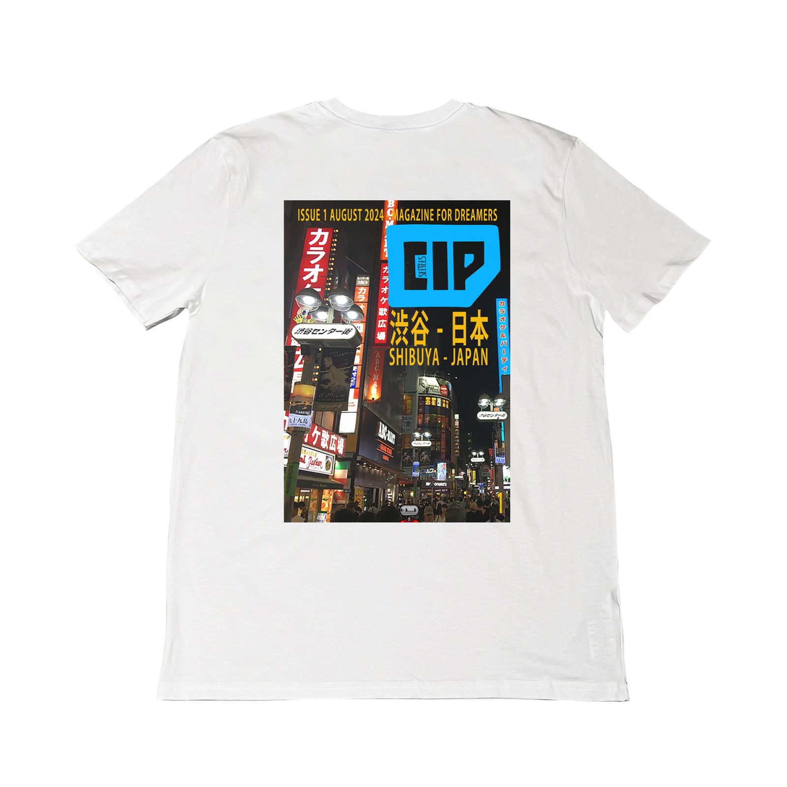 Seetees Cip's Magazine Shibuya maglietta vestibilità comoda