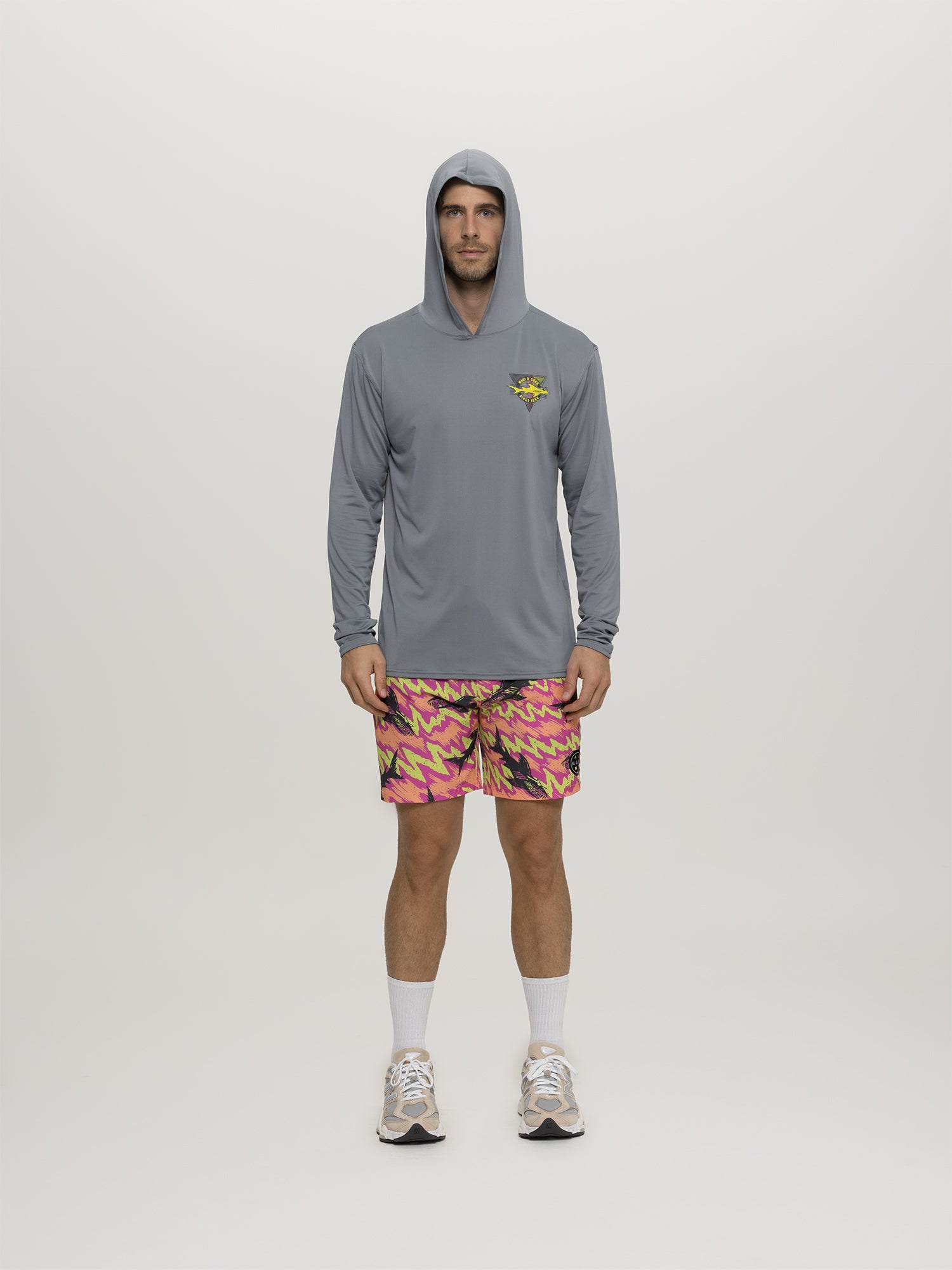 Maui and Sons Out Angled maglia sole UPF50 grigia