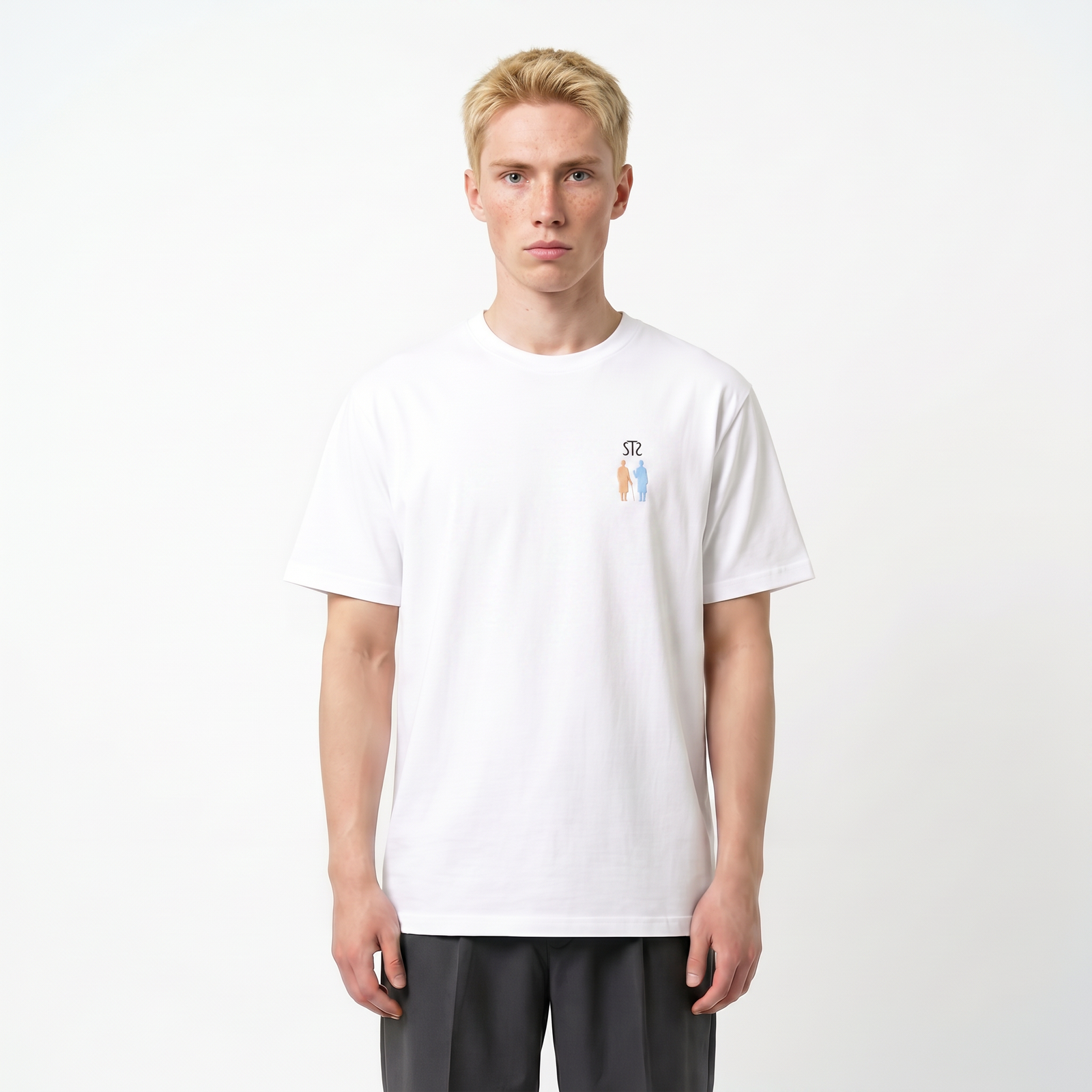 Seetees Magritte Frame t-shirt stampa arte
