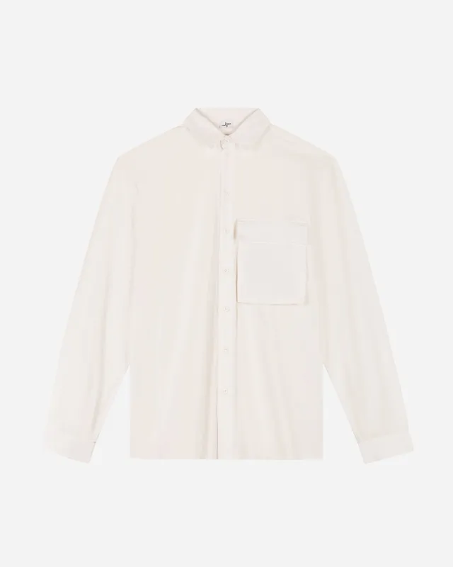 Noskra Soft Shirt camicia donna bianca manica lunga cotone
