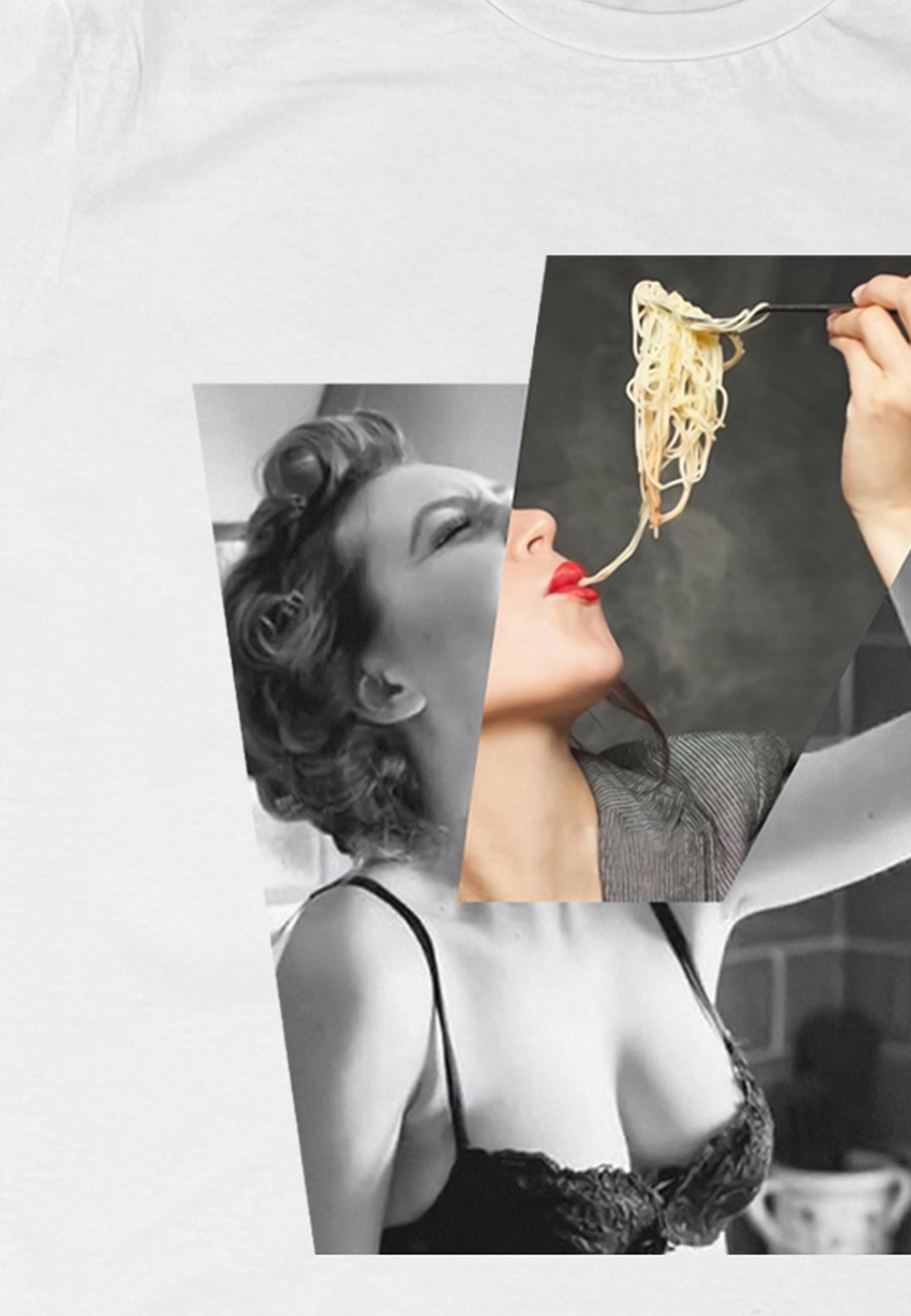 Seetees Pasta maglietta stampa food