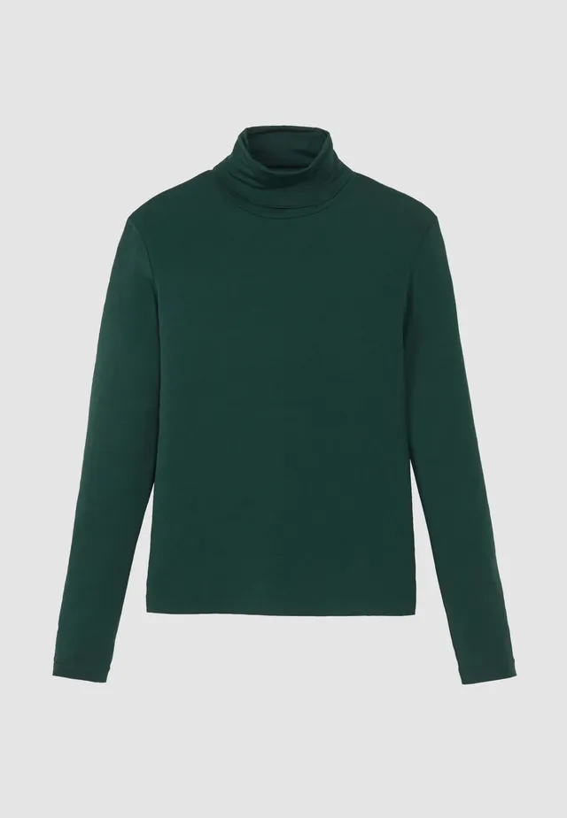Recolution Nobelis maglia maniche lunghe verde scuro