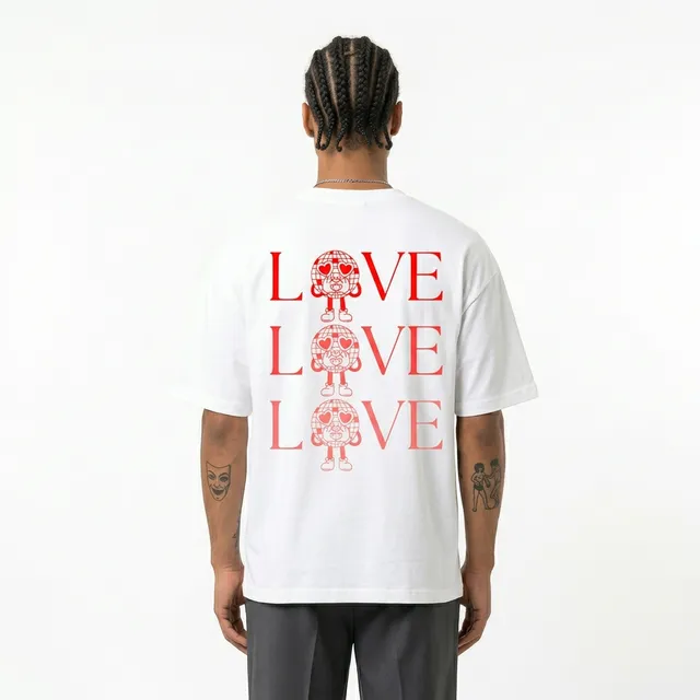 Seetees Love t-shirt grafica amore