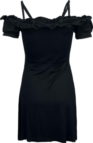 Gothicana by EMP abito corto donna nero pizzo
