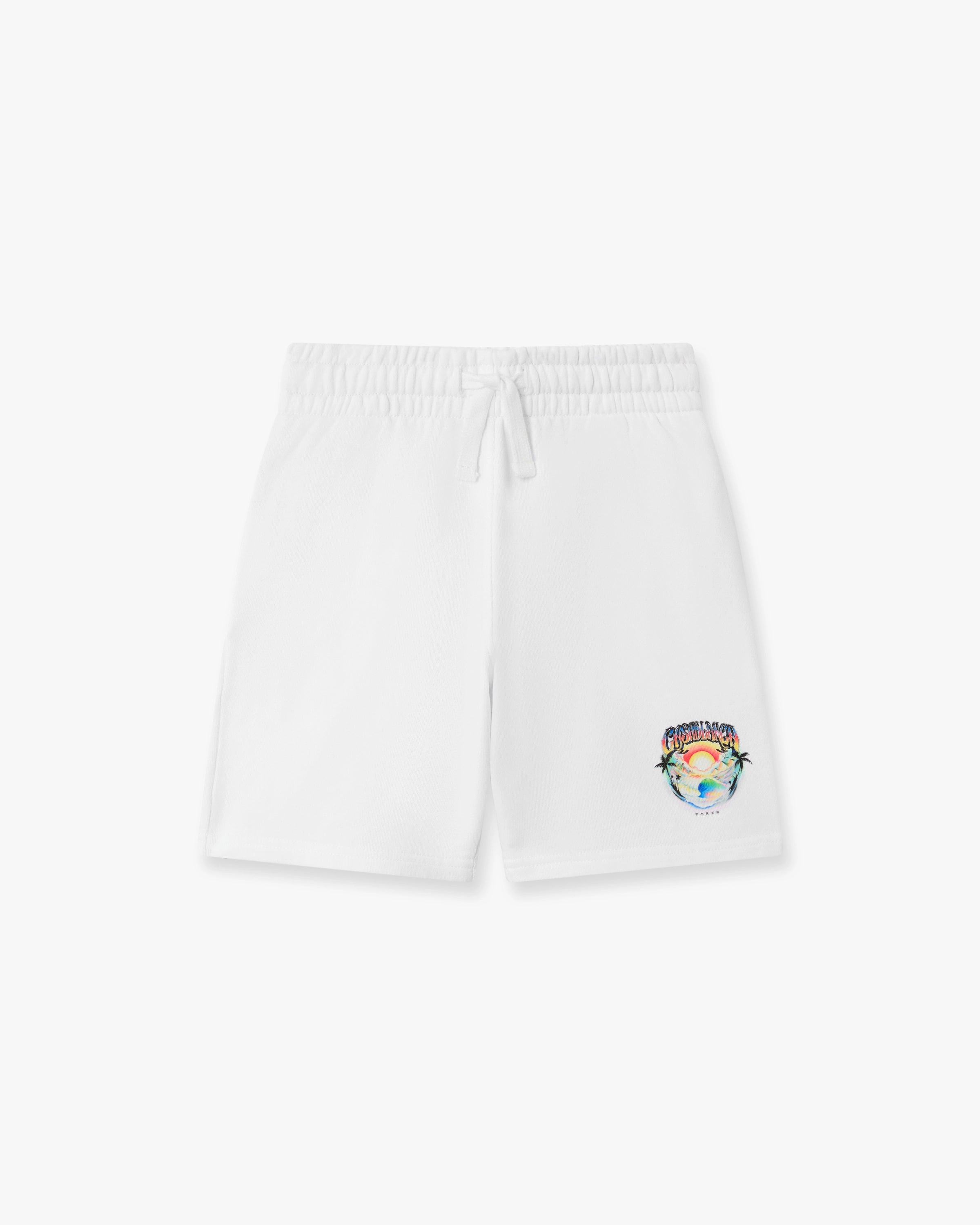 Casablanca Airspray pantaloncini bianchi cotone 7-8 anni