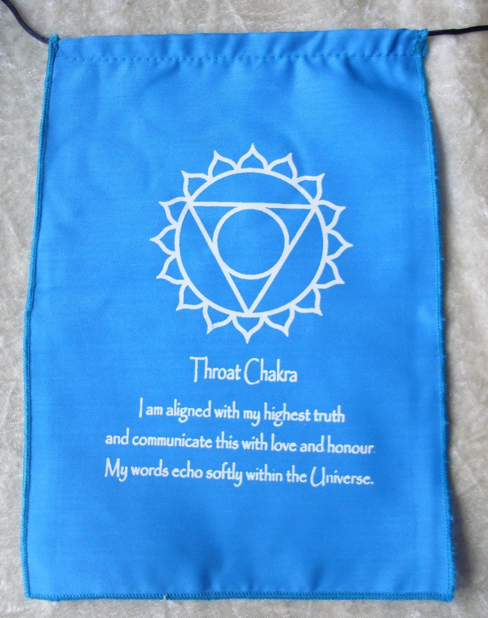 Siesta Chakra Meditation bandierine preghiera cotone 128 cm