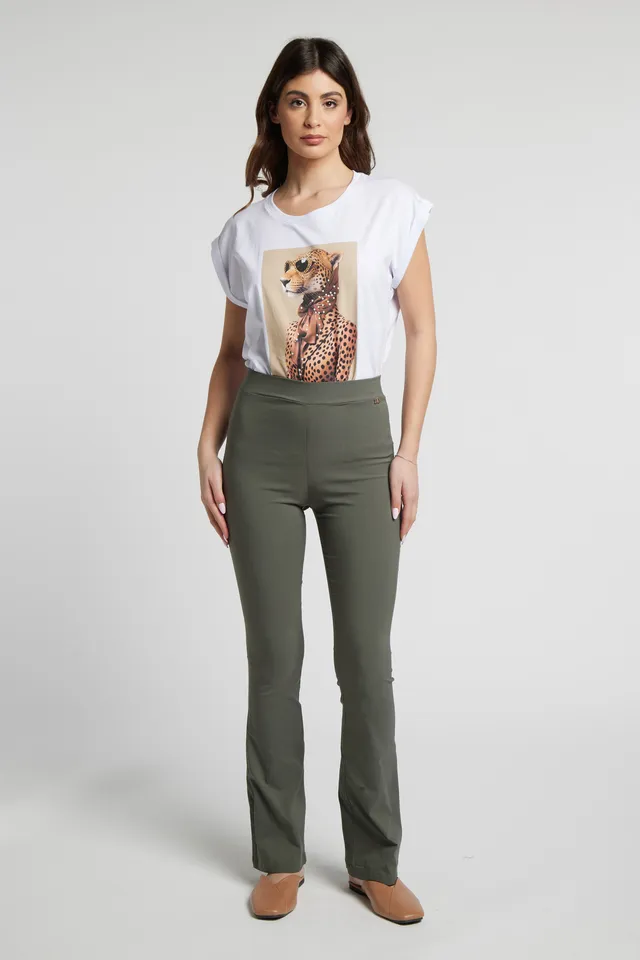 Sarah Chole 21809 pantalone bengalina viscosa