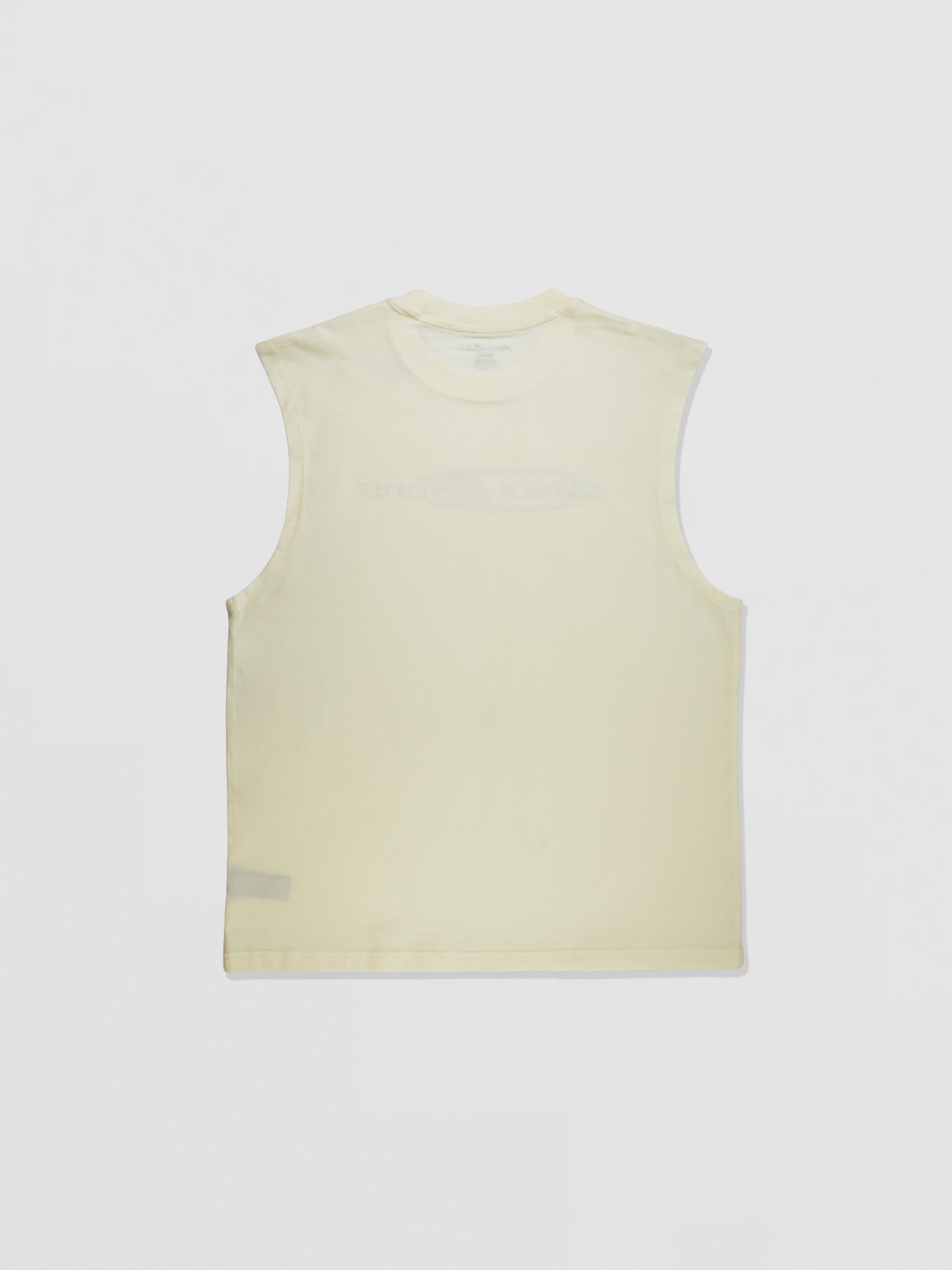 Maui and Sons Flying Disc canotta vaniglia cotone sport