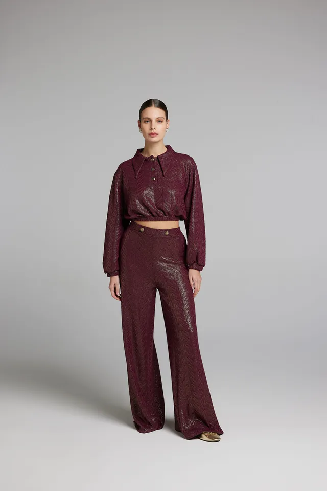 Sarah Chole 27787 maglia donna traforata foil