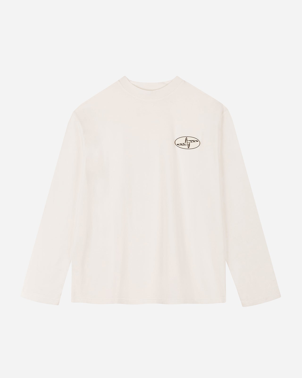 Noskra Longsleeve Logo T-Shirt White maglietta cotone