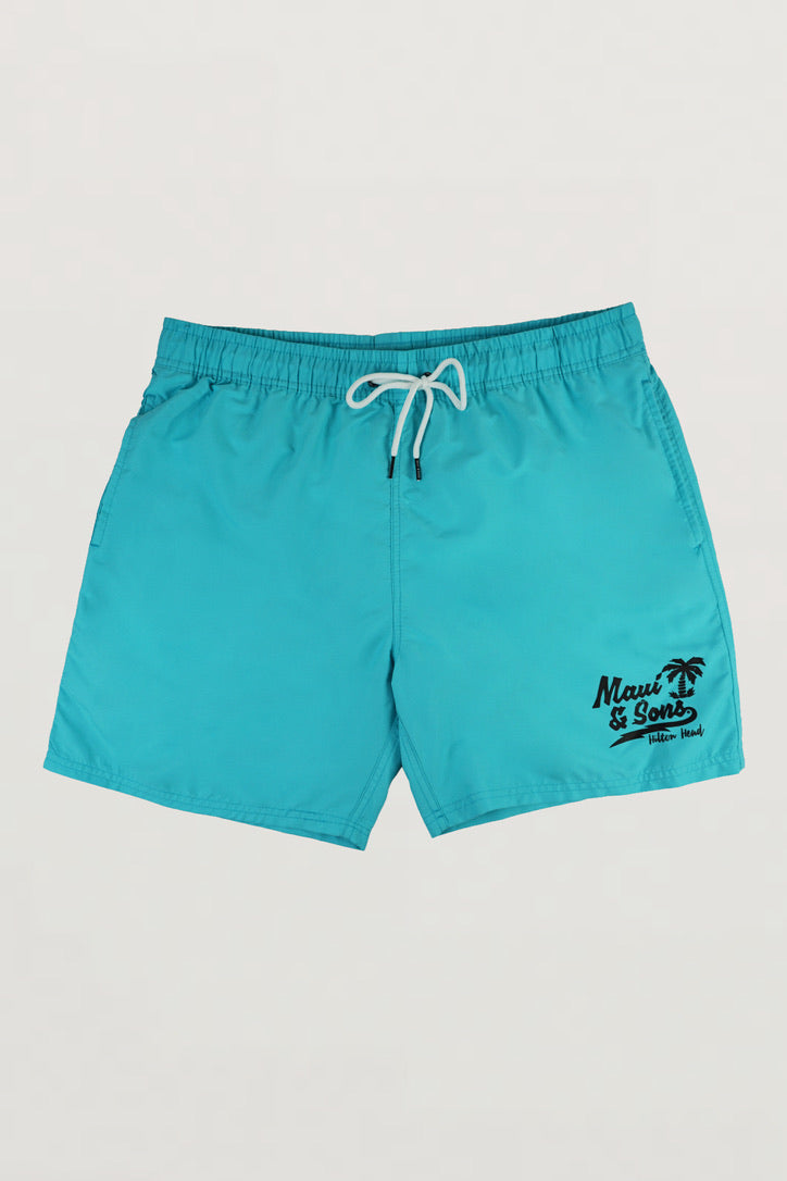 Maui and Sons Hilton Head costume mare blu stampa oceano