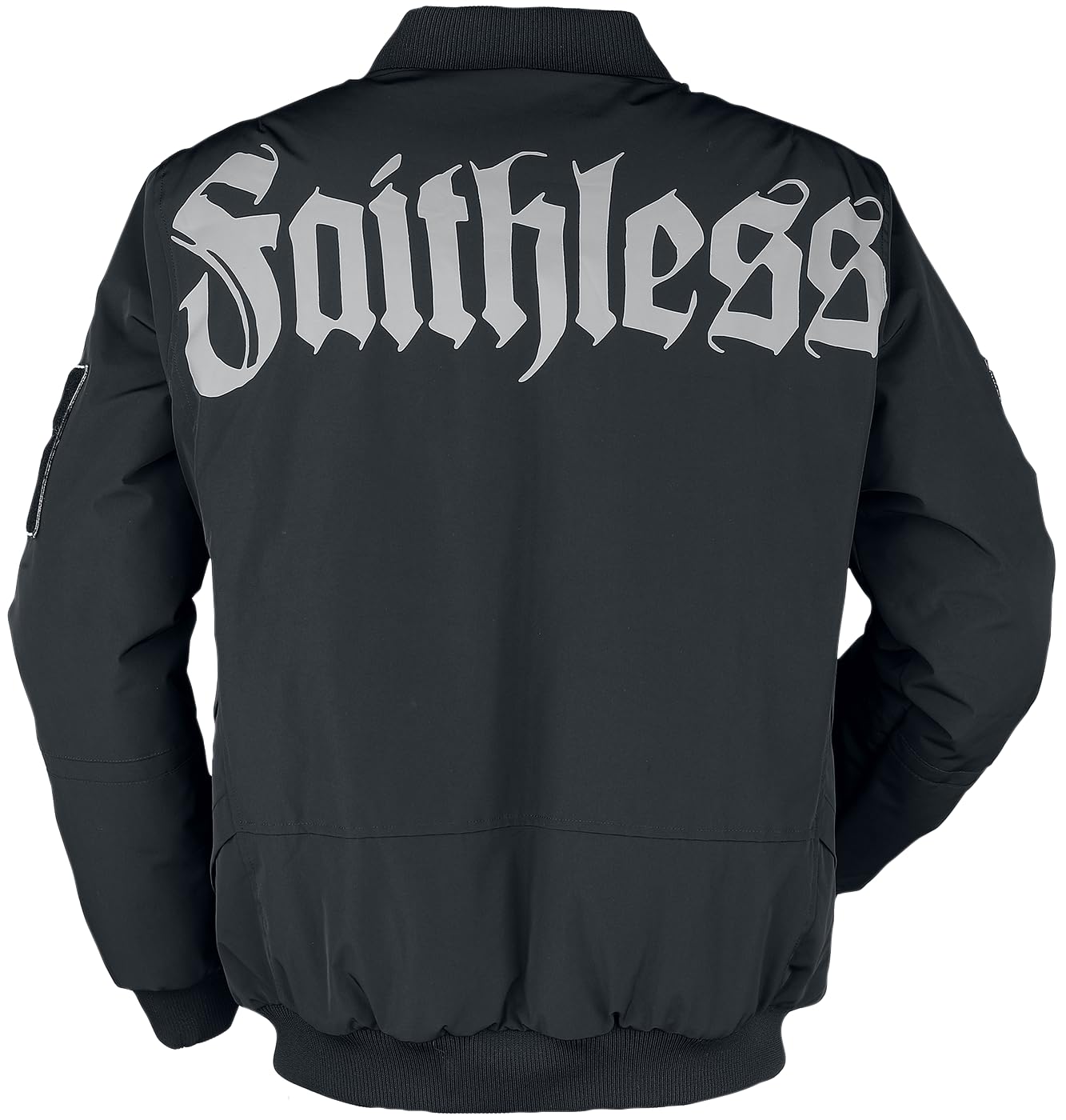 Gothicana by EMP giacca Faithless nera con scritta