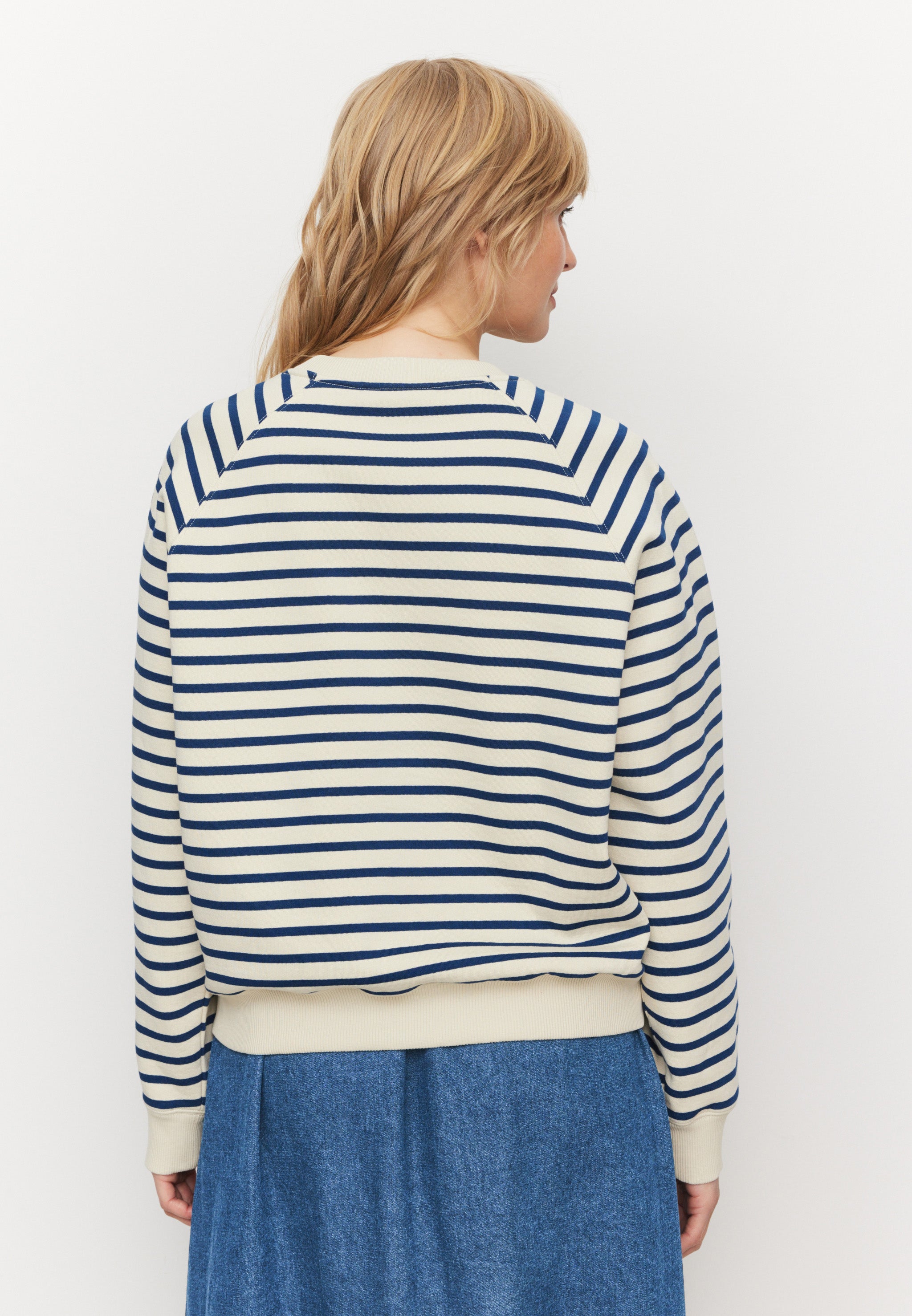 Recolution Allamanda Stripes felpa vintage blue righe