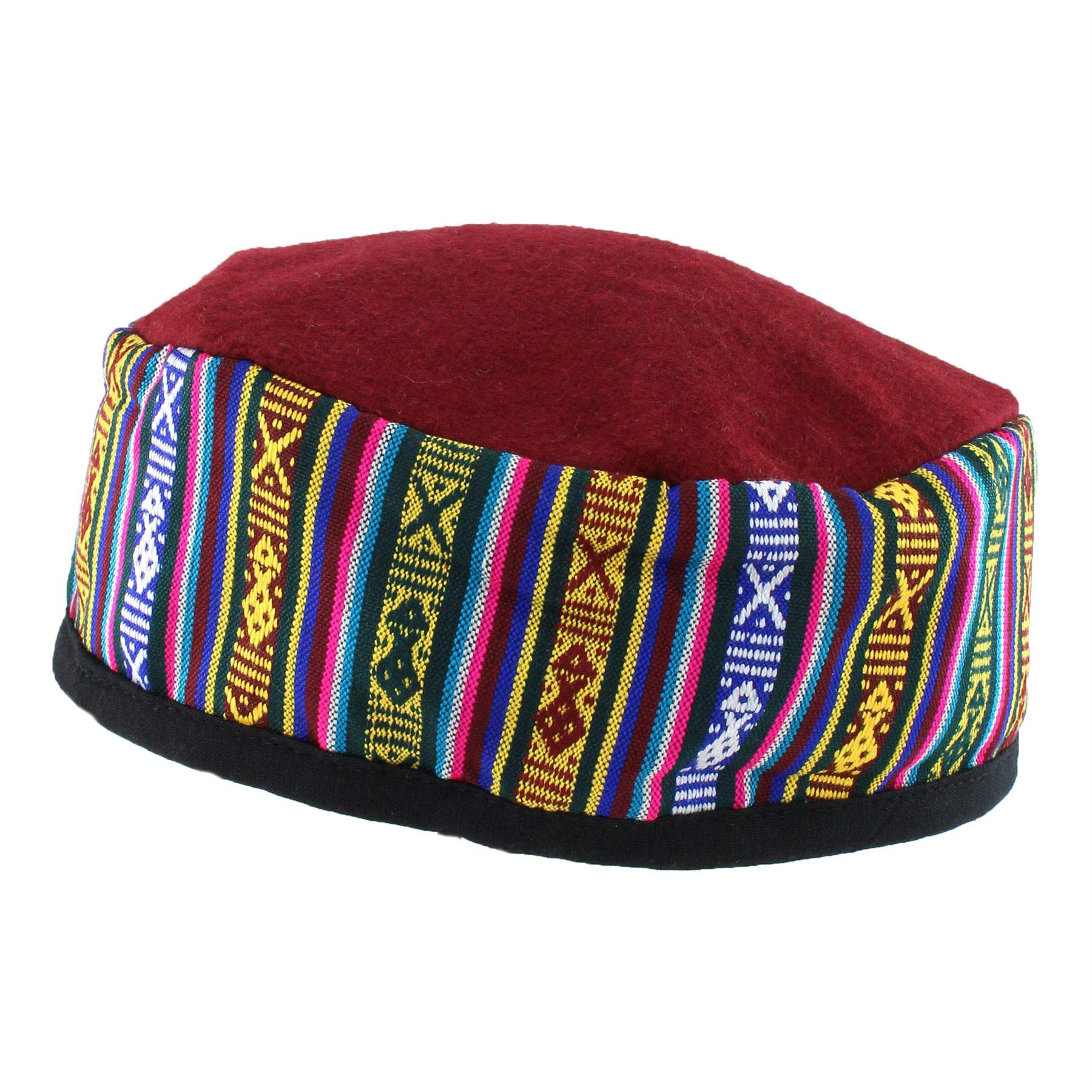 Siesta Thinking Lounging Cap cappello lana nero Nepal
