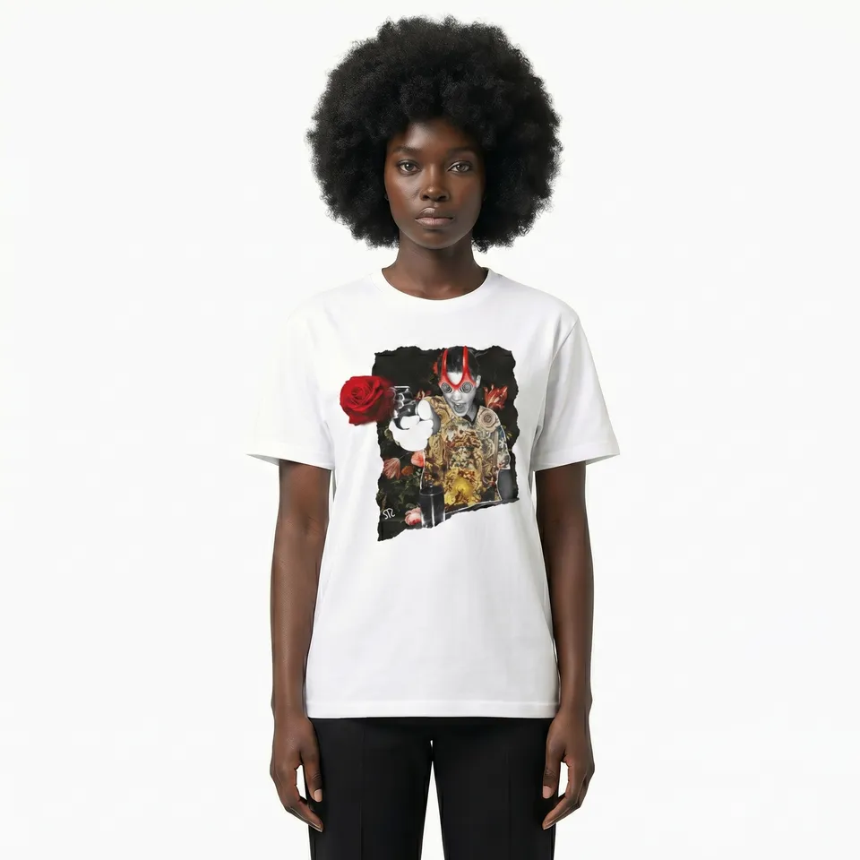 Seetees The Rose t-shirt stampa fotografica