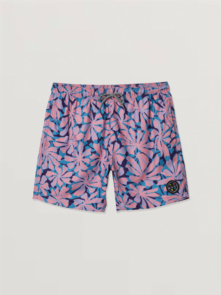 Maui and Sons Superbloom pantaloncini mare floreali rapidi
