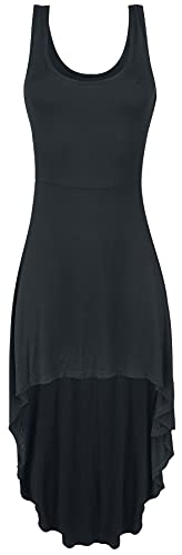 Gothicana by EMP Mullet abito nero asimmetrico donna